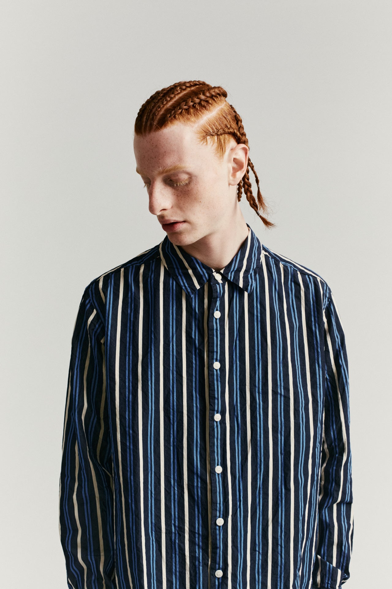 FELIX SHIRT - PAPER STRIPE - STR8 / 80 – Casey Casey