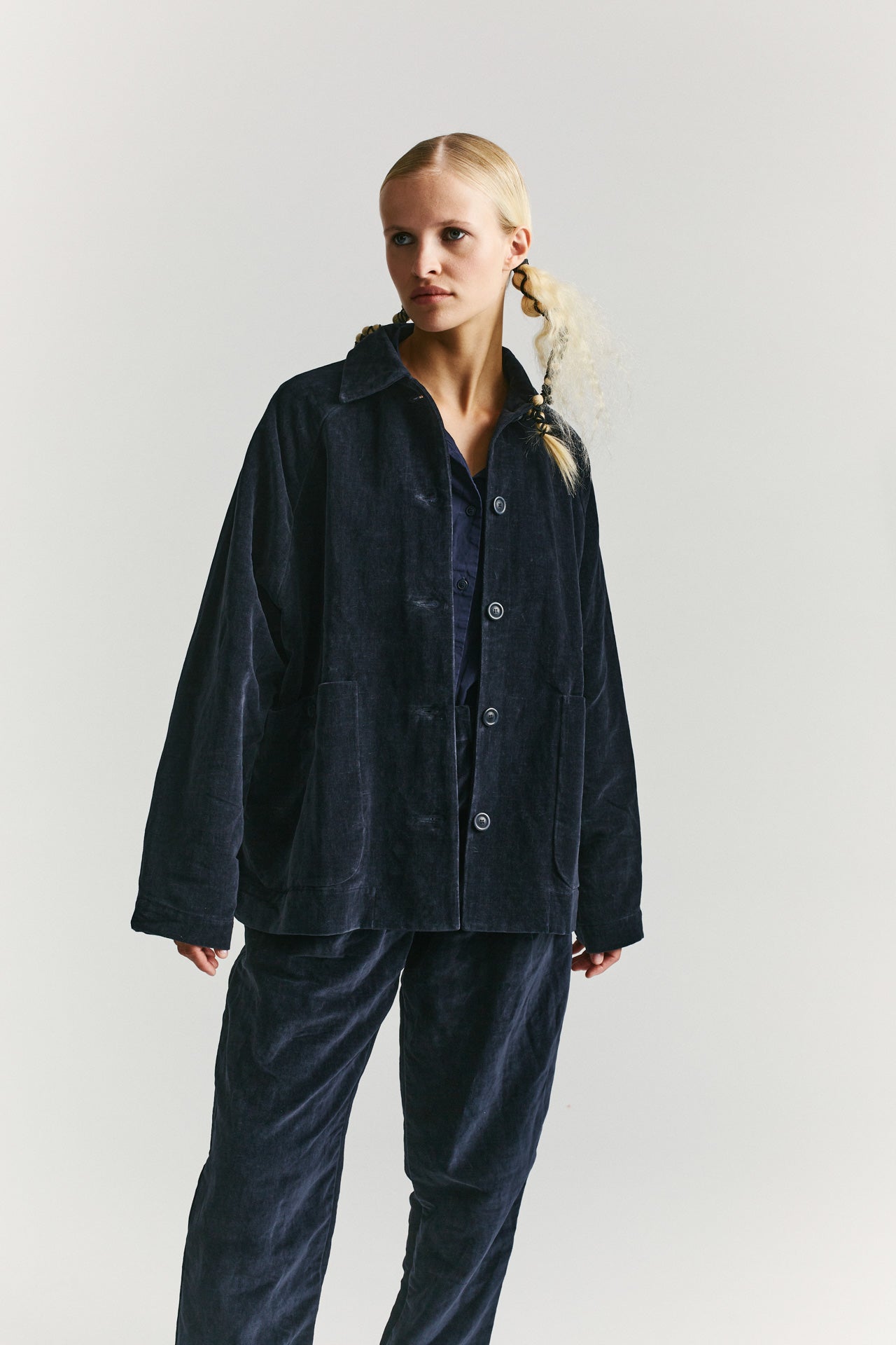 Rotty Jacket Linvel - Dark Navy – Casey Casey