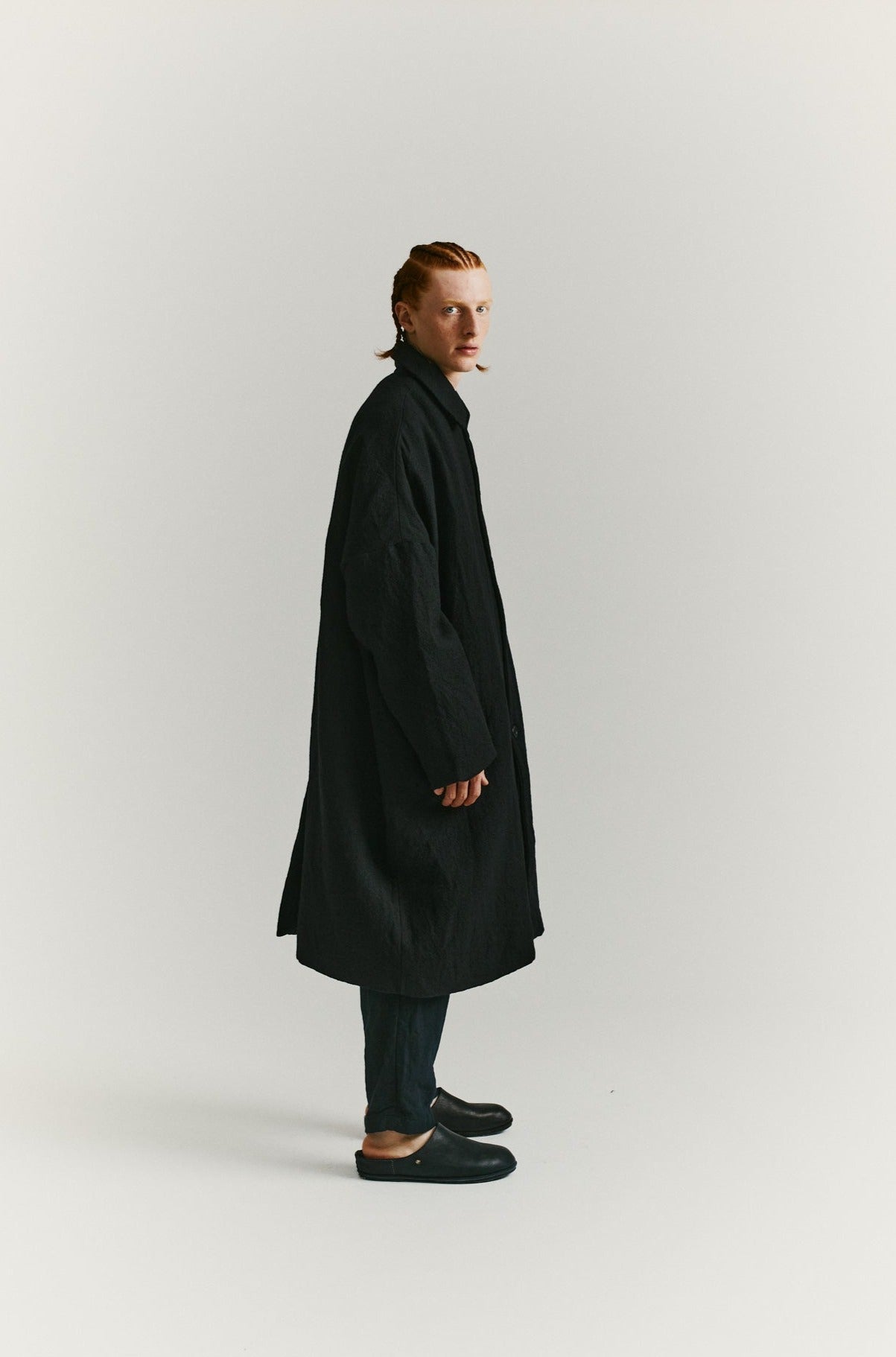 BIG BLOBBY COAT - NIGGLE - BLACK