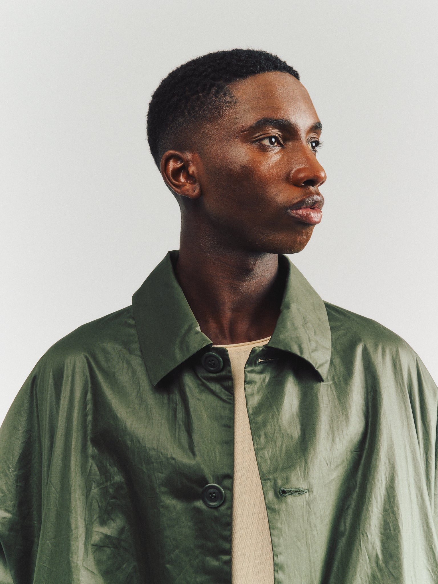 CASEY CASEY BIG BLOBBY COAT VELVET S