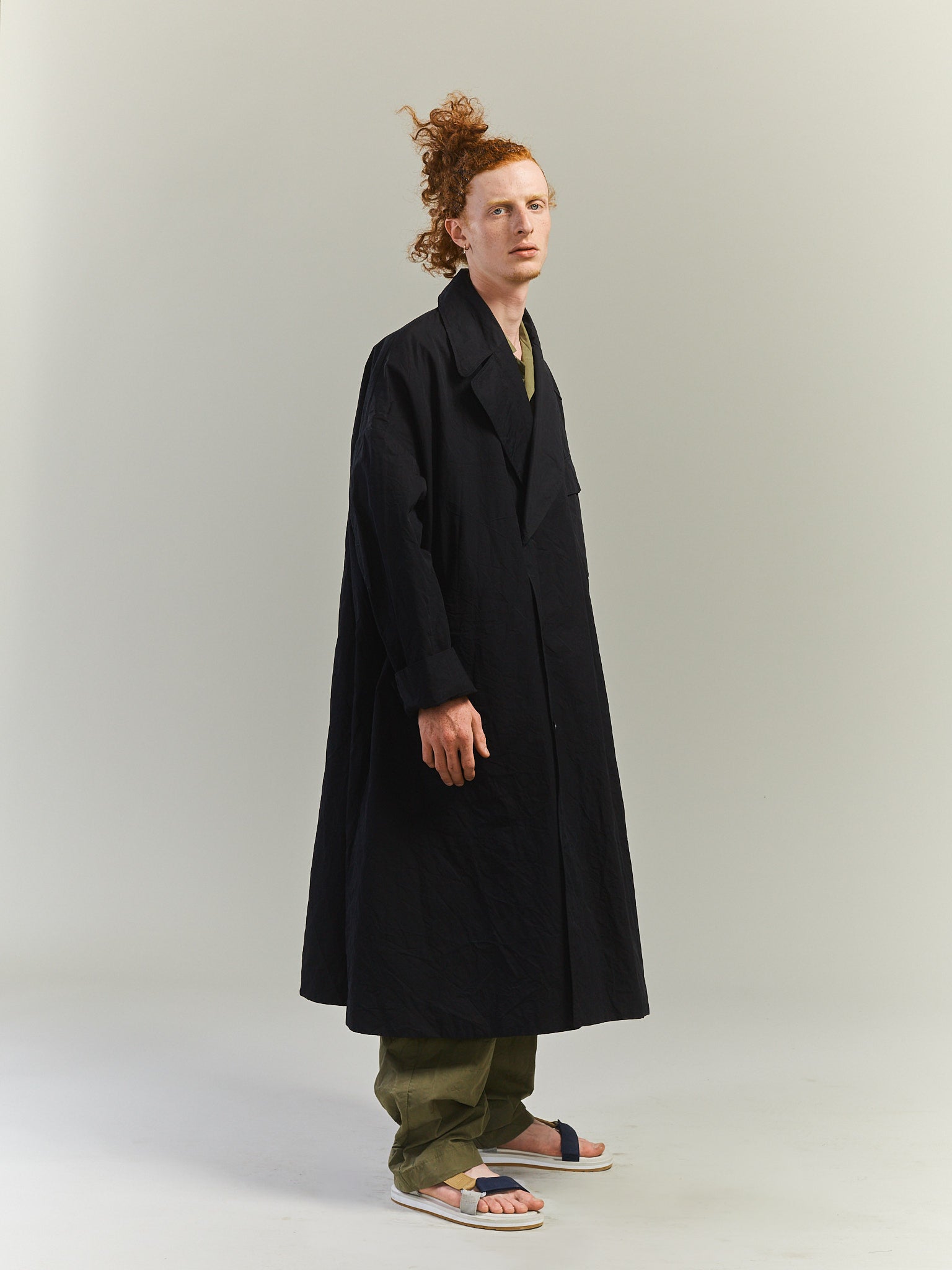 ARMY COAT - CARD - BLACK – Casey Casey
