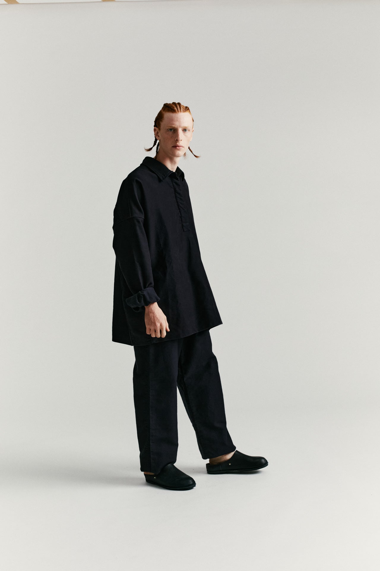 HAMNET PANT - MOLESKIN - DARK NAVY
