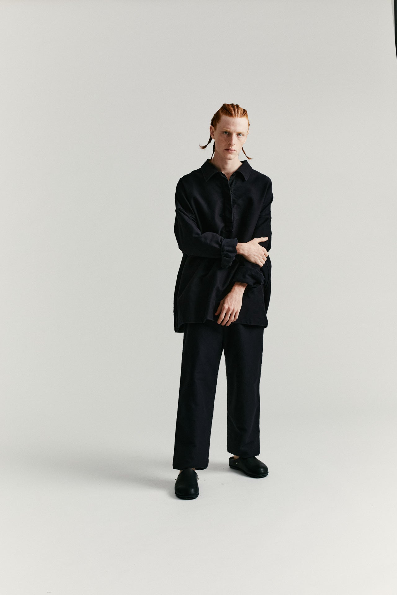 HAMNET PANT - MOLESKIN - DARK NAVY
