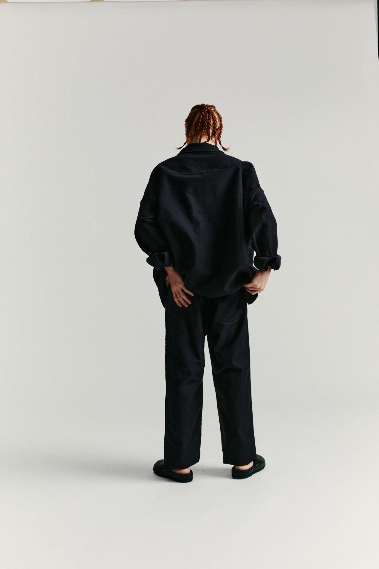 HAMNET PANT - MOLESKIN - DARK NAVY