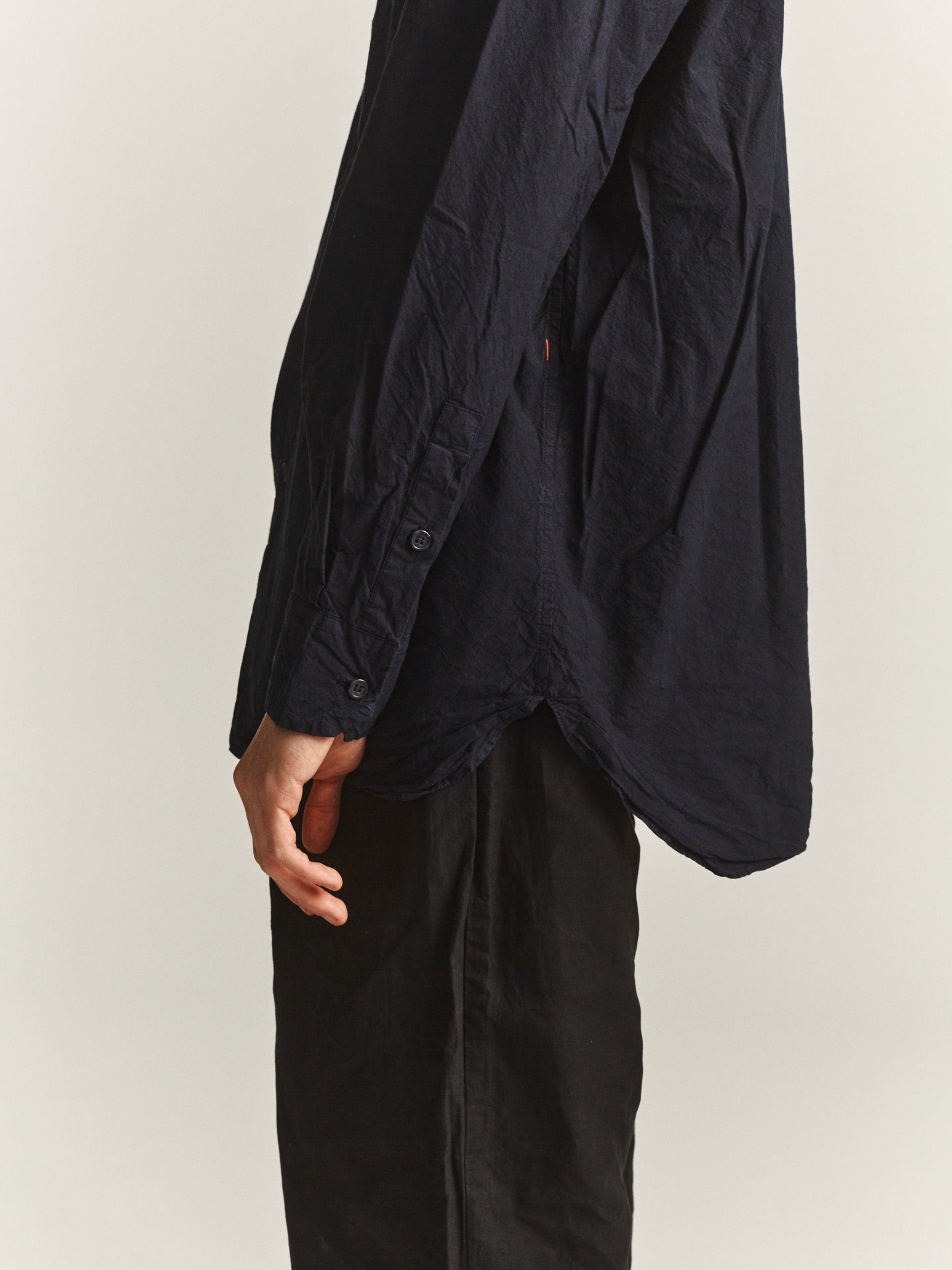 BIG RACCOURCIE SHIRT - H COT - DARK NAVY