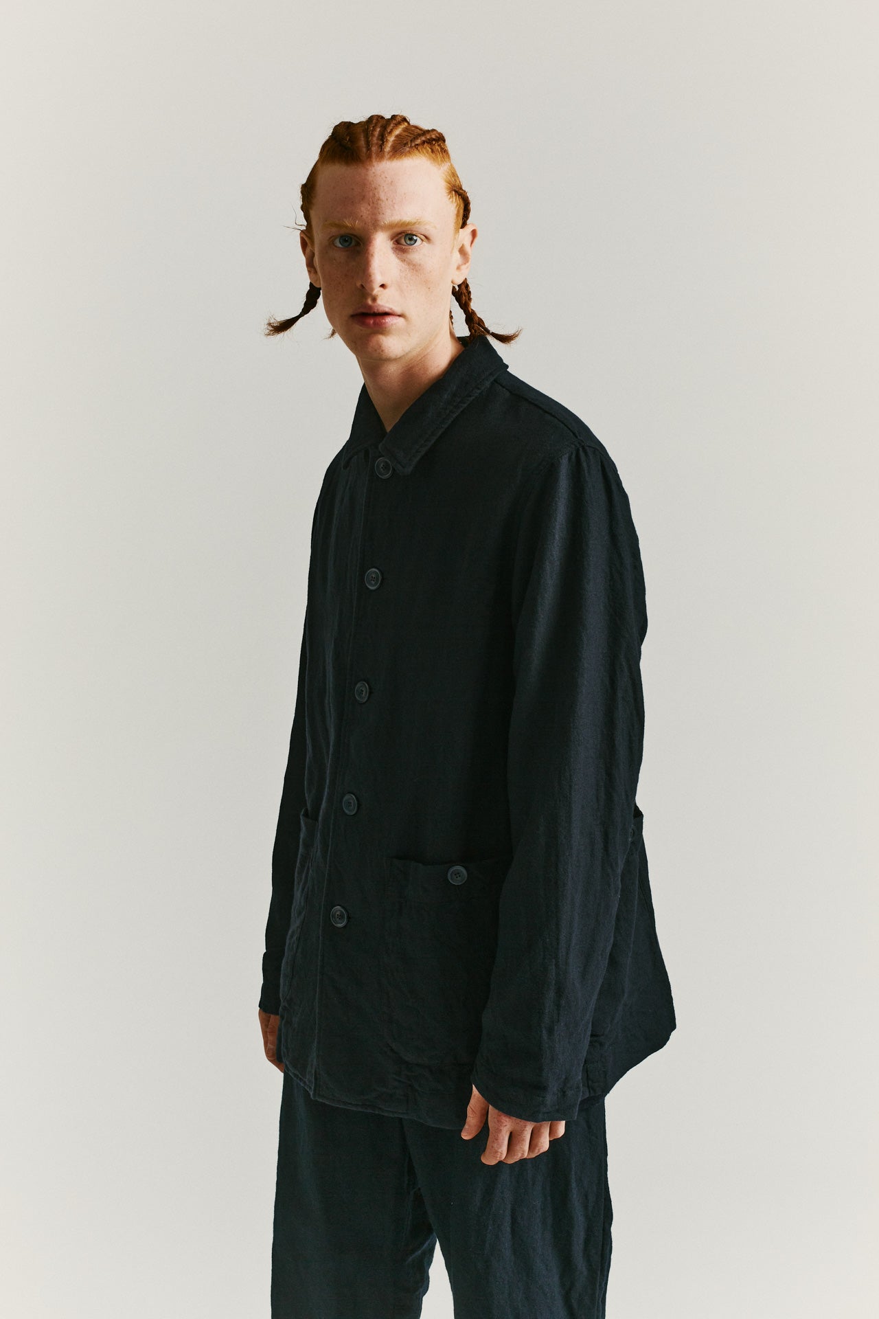 RIVOLI JACKET - FELTED - DARK NAVY