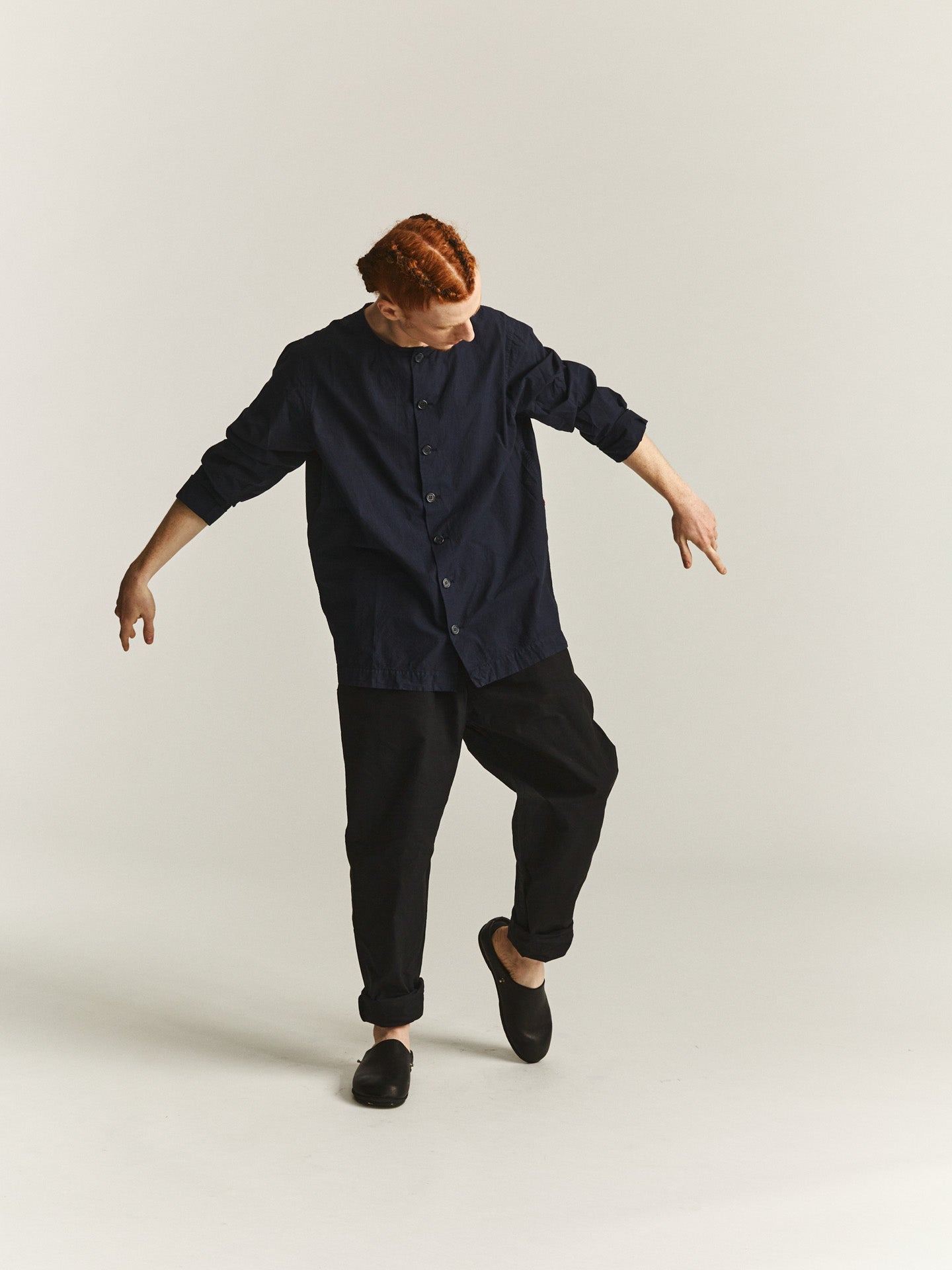 VERGER SHIRT - PAPER - DARK NAVY