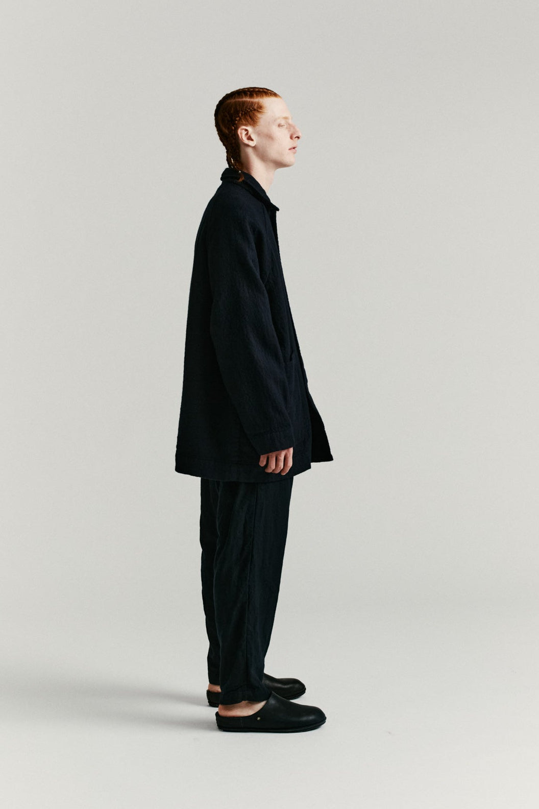 JOG AH PANT - FELTED - DARK NAVY