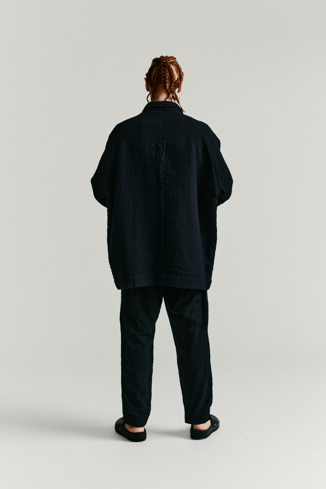 JOG AH PANT - FELTED - DARK NAVY
