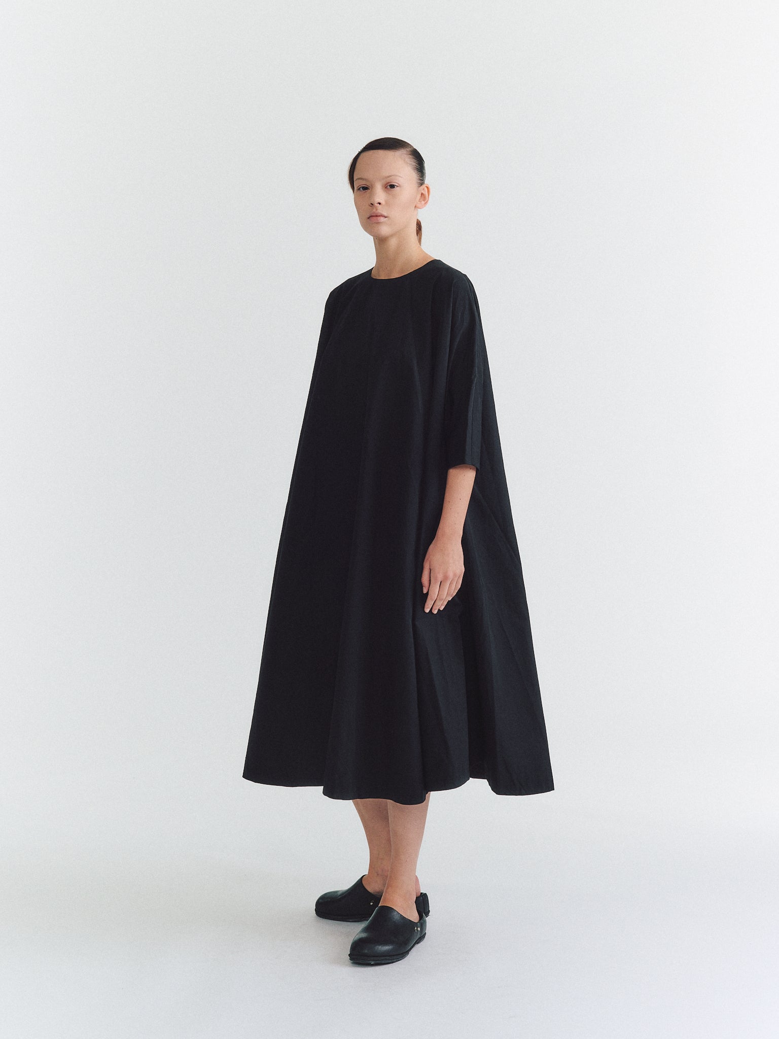 SOLEIL DRESS - H CARD - BLACK