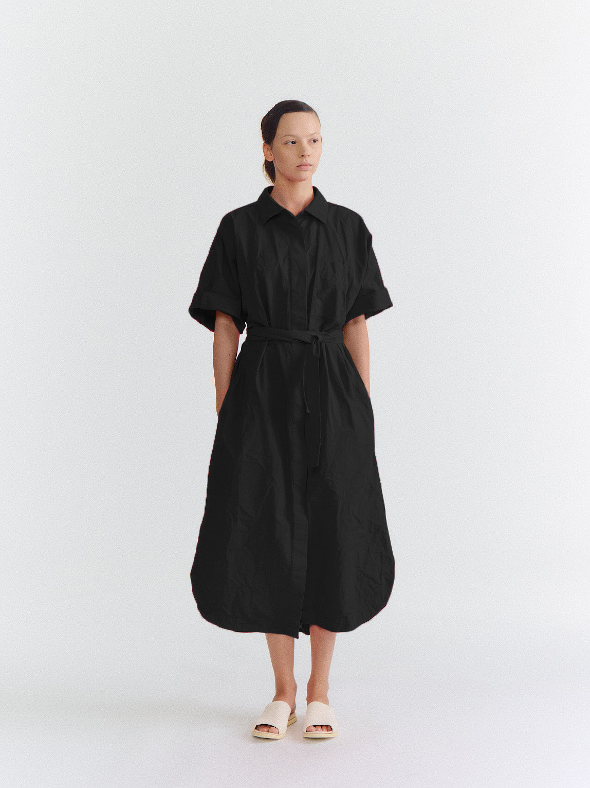 WAGAG DRESS - H CARD - BLACK
