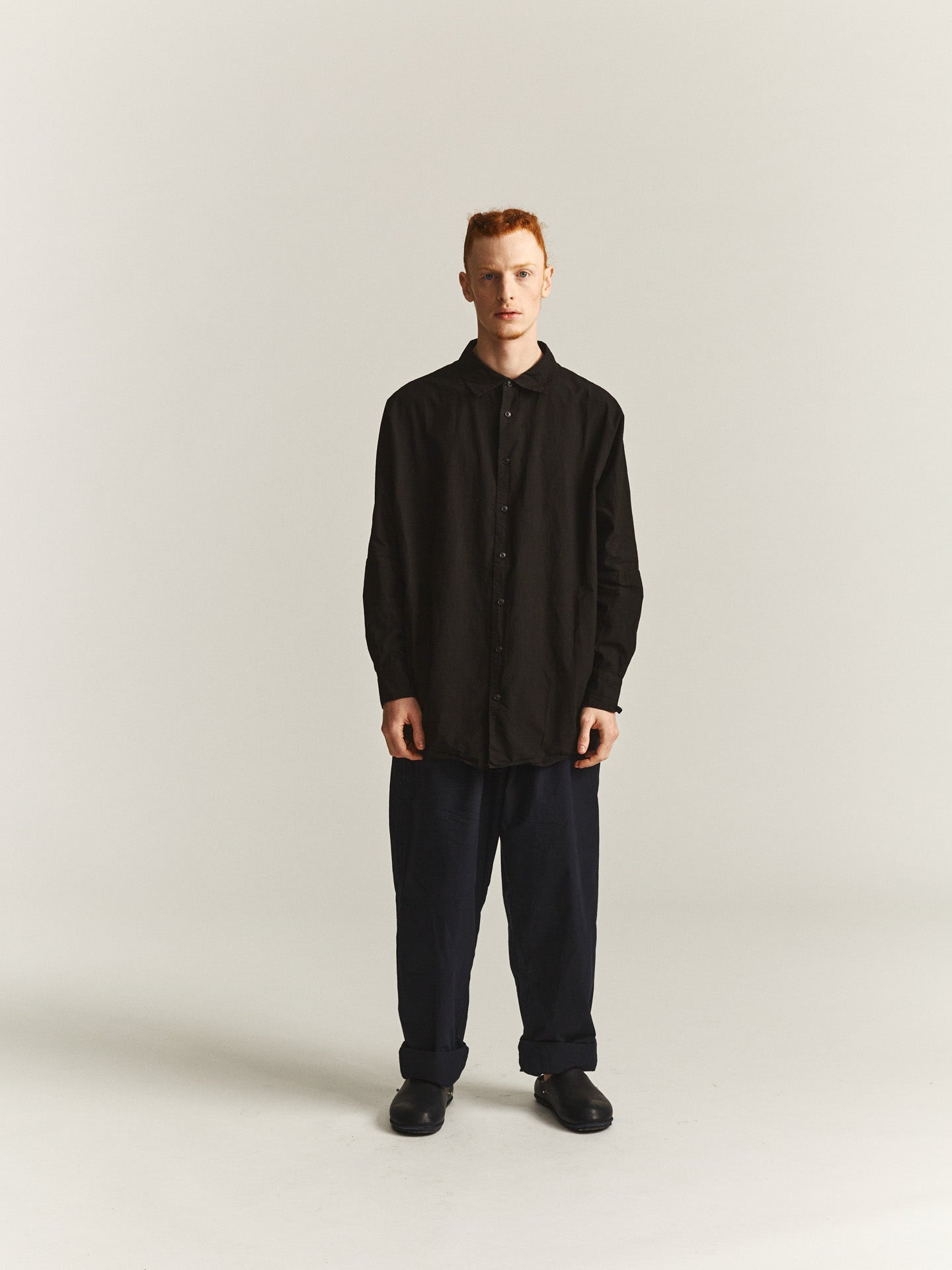 WAGA LONG SLEEVE - PAPER - BLACK
