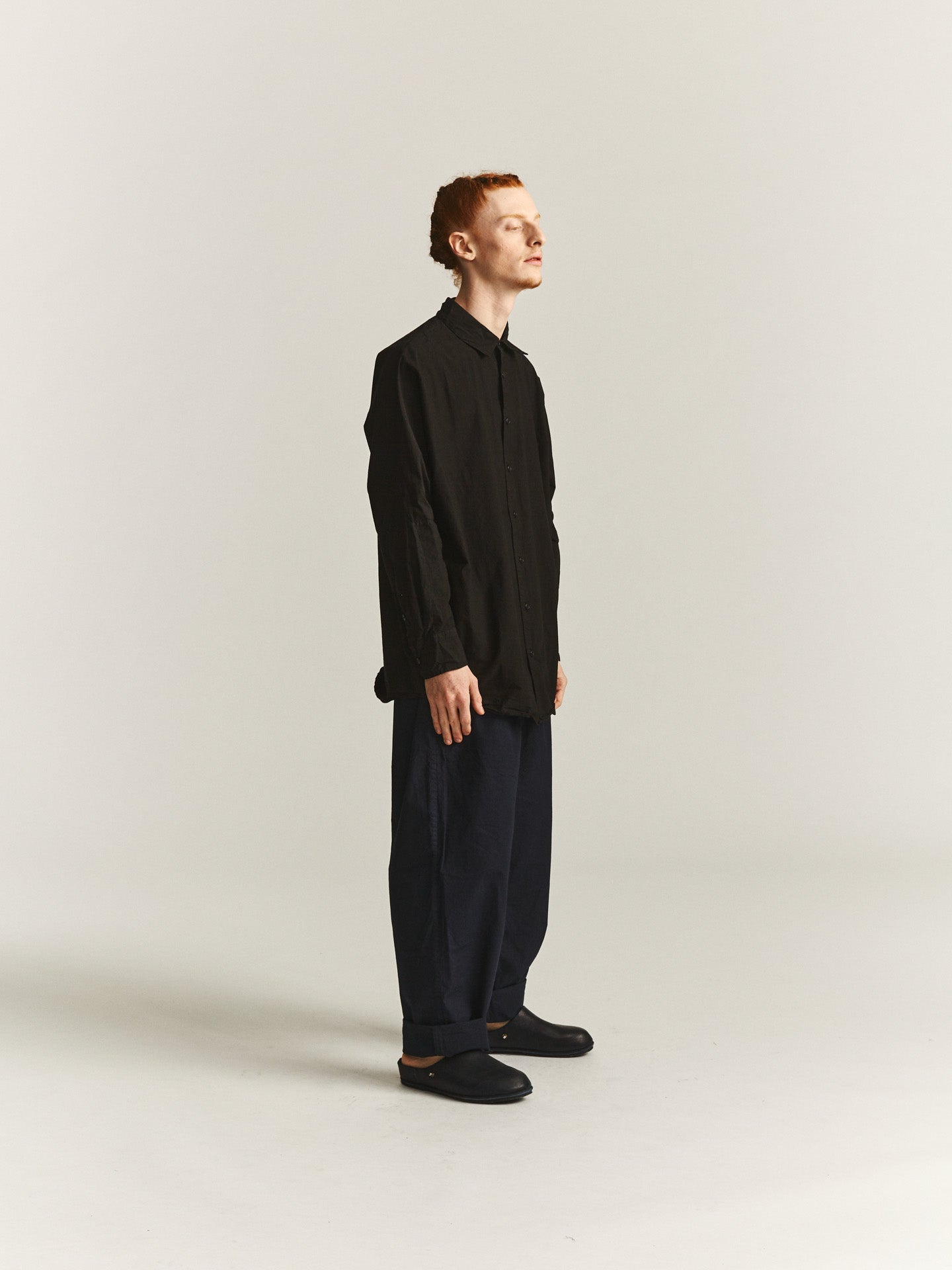 WAGA LONG SLEEVE - PAPER - BLACK