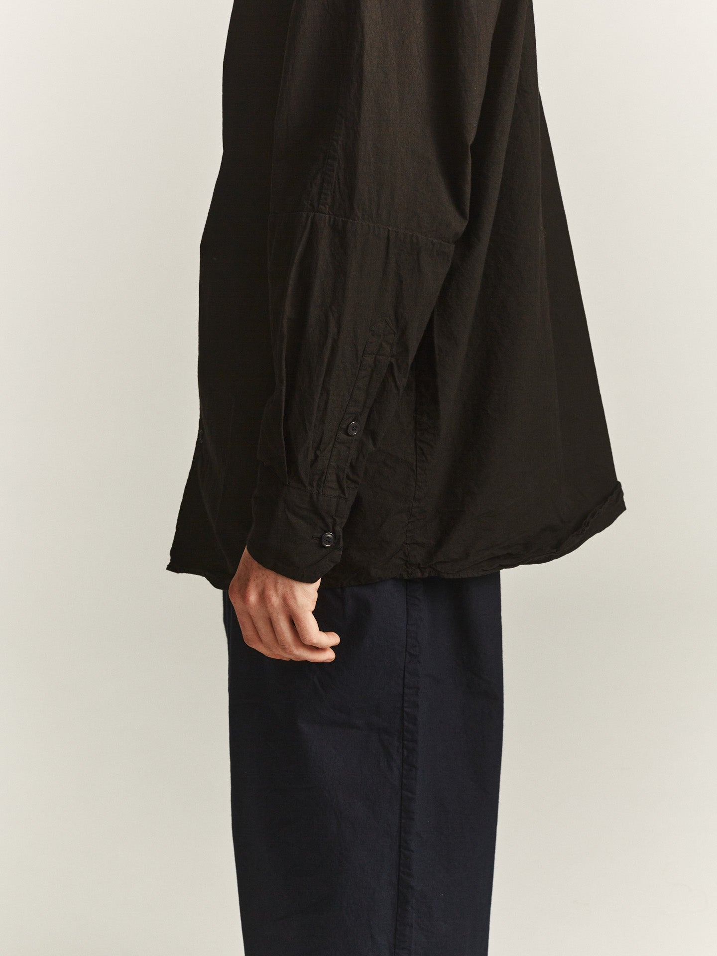 WAGA LONG SLEEVE - PAPER - BLACK