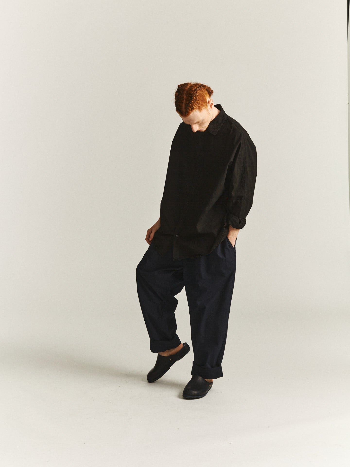 WAGA LONG SLEEVE - PAPER - BLACK
