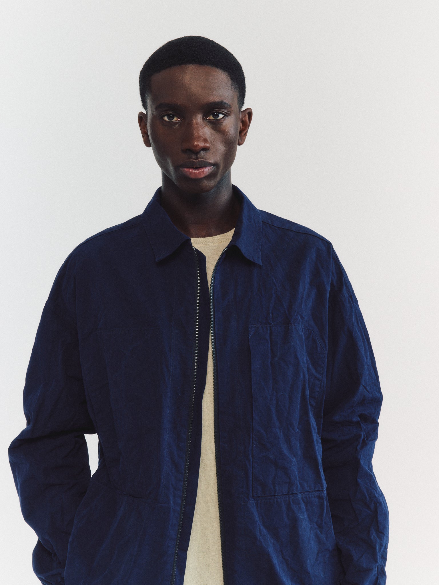 ZAC SHIRT - TOUGH COT - NAVY