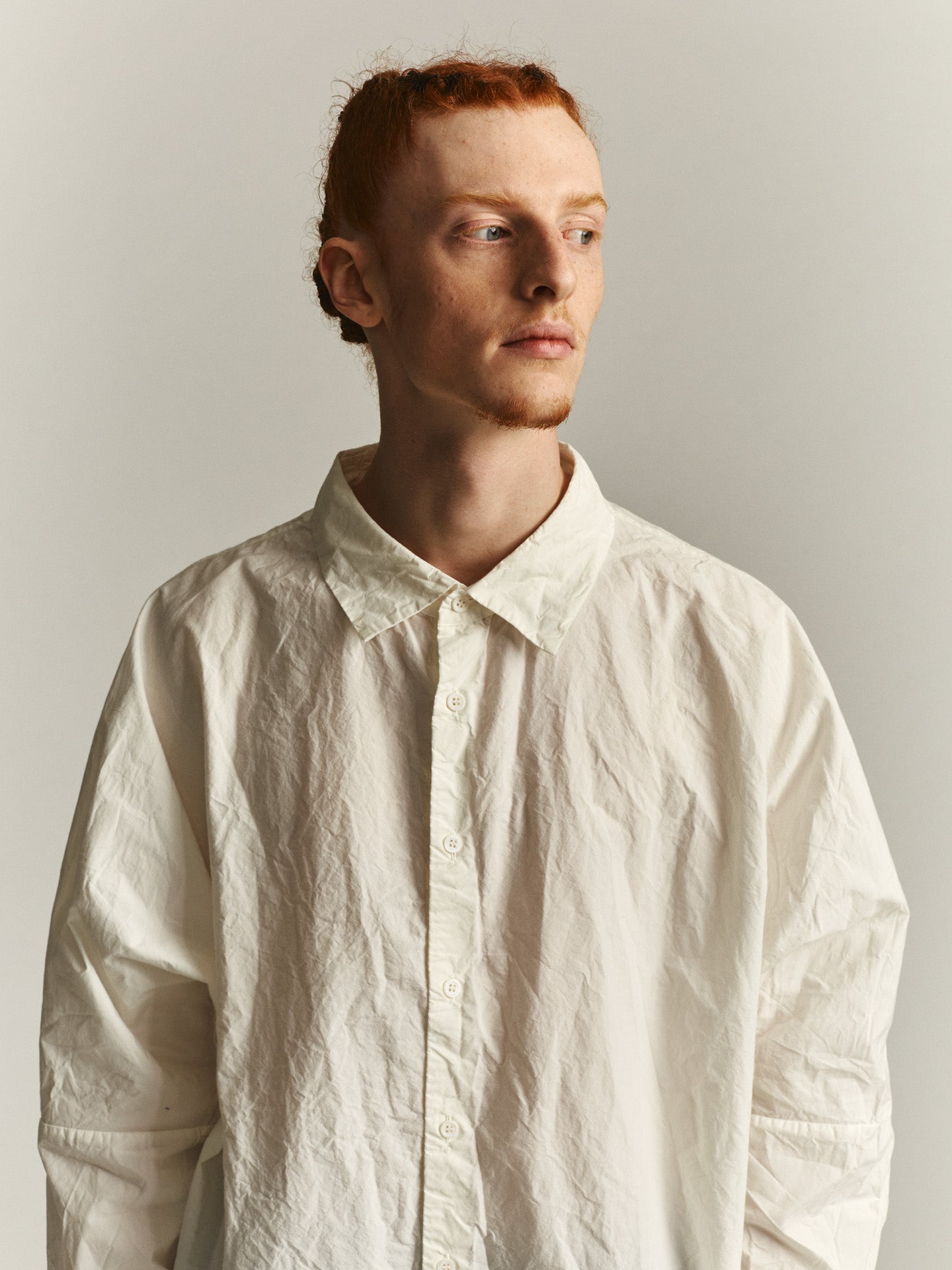 WAGA LONG SLEEVE - PAPER - WHITE