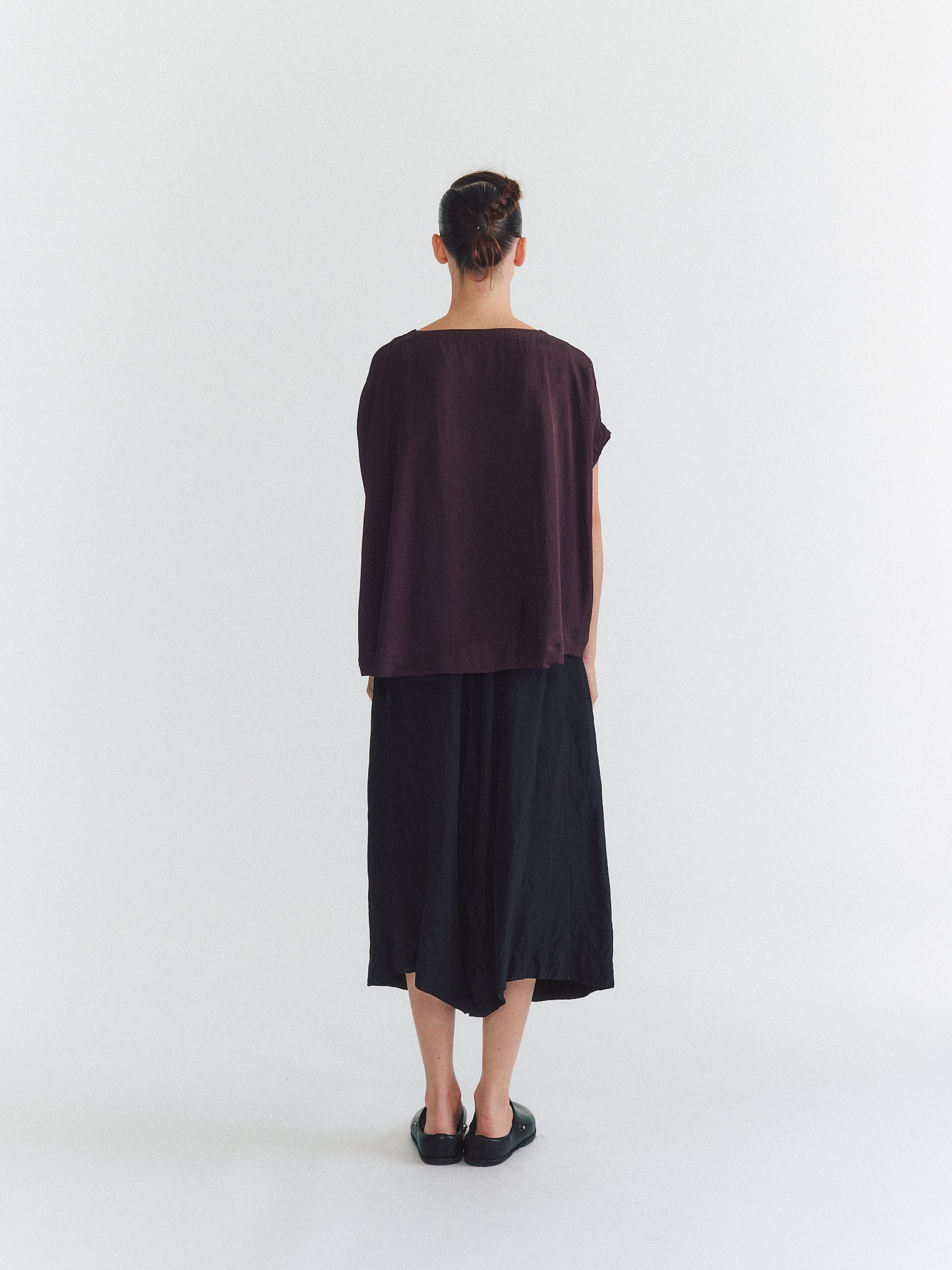 FRANCESCA TOP - TULIPY - PRUNELLA