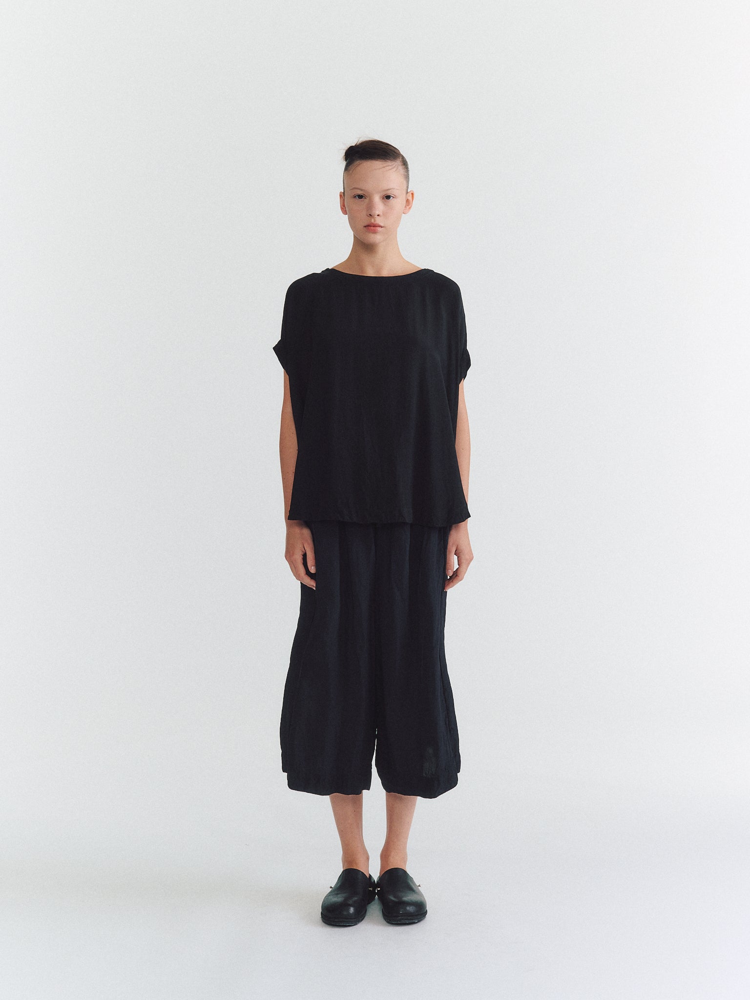 FRANCESCA TOP - TULIPY - BLACK