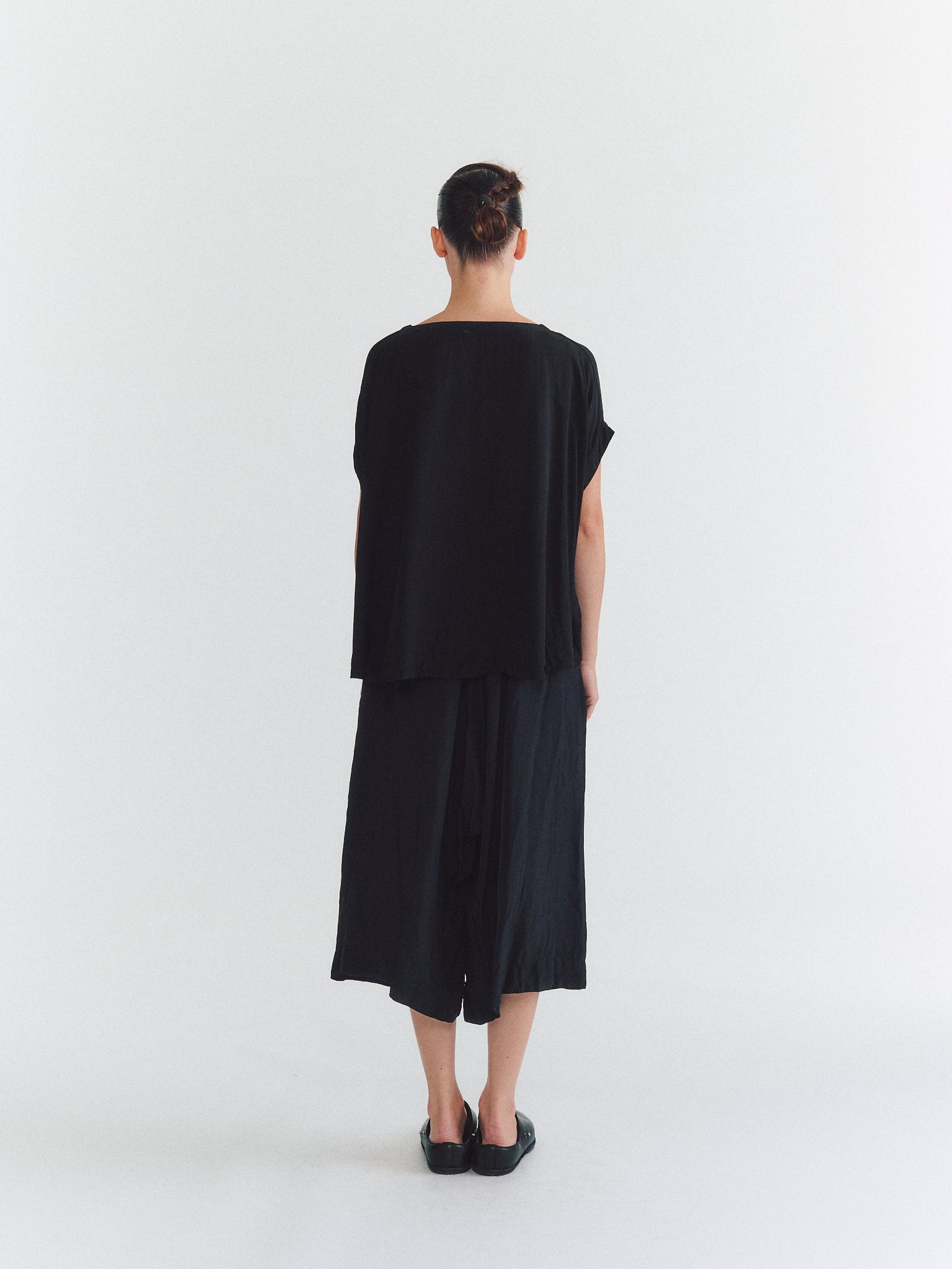 FRANCESCA TOP - TULIPY - BLACK