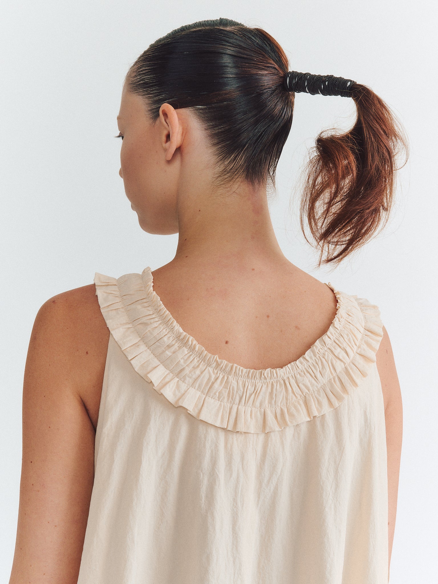 GATO DRESS - L PAPER UNFINISHED - NATURAL