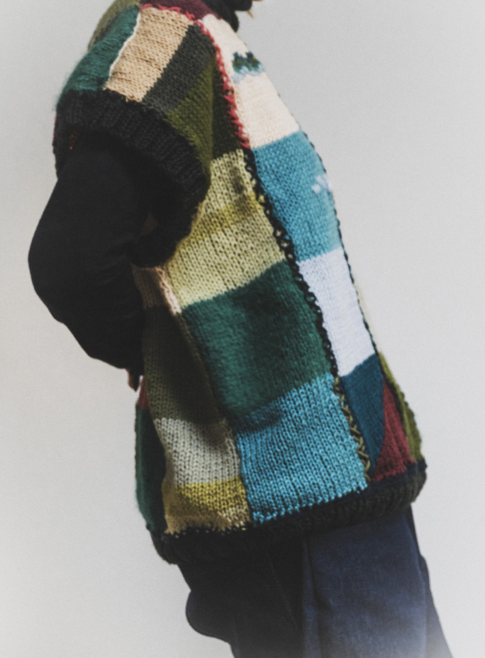 PATCHWORK SWEATER 5 - AS IS