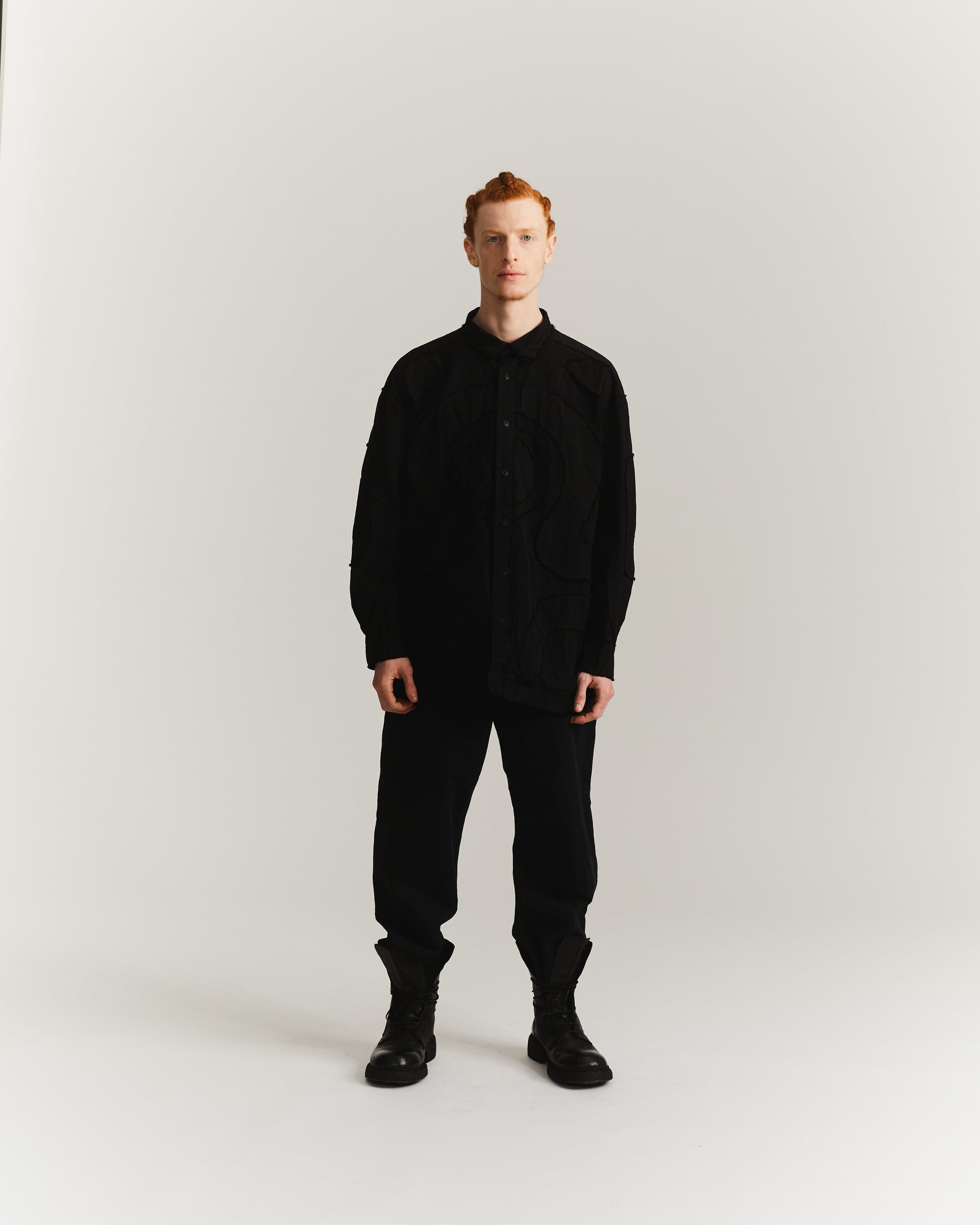 HAMNET SHIRT PATCH 2 - PAPER COT - BLACK