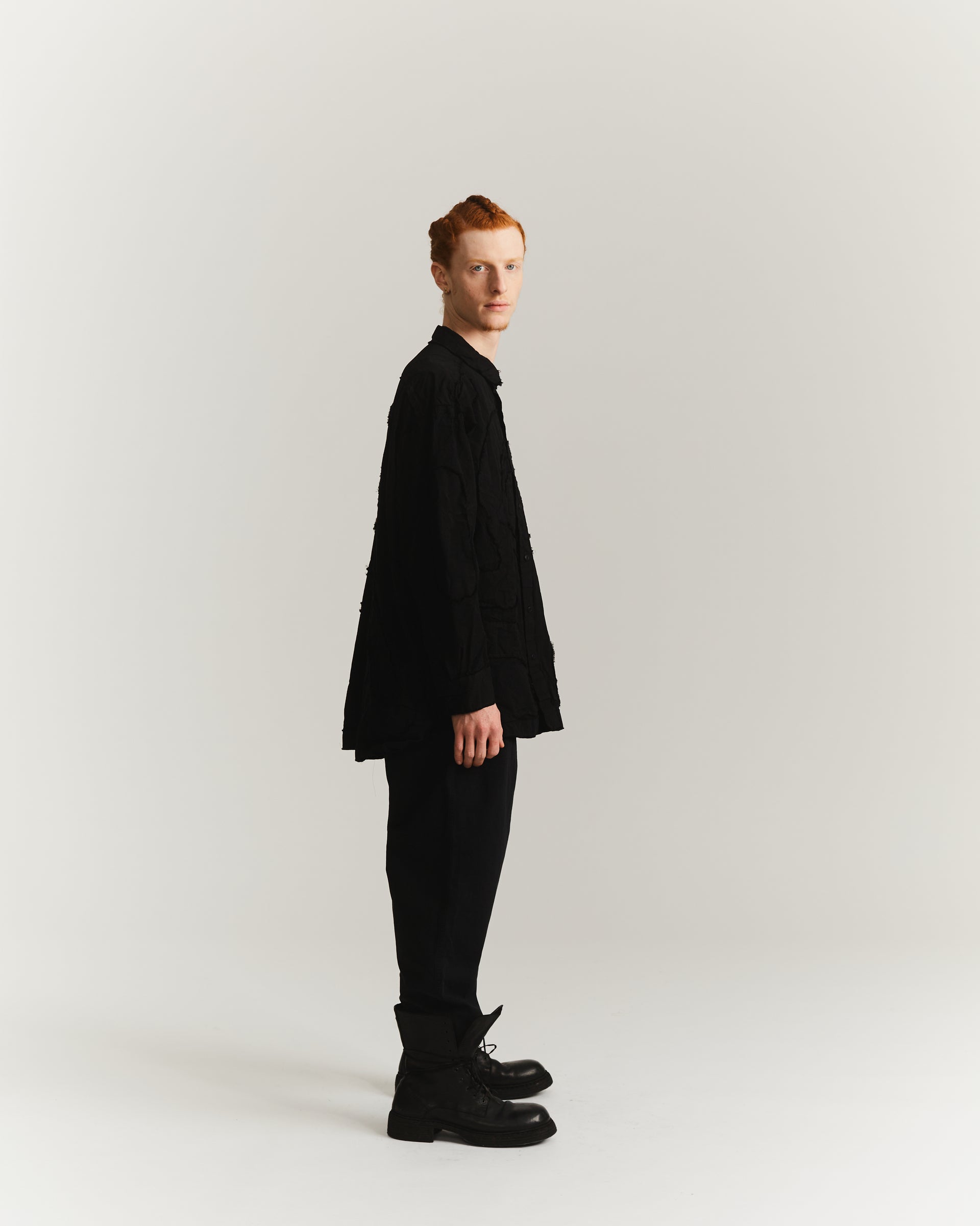 HAMNET SHIRT PATCH 2 - PAPER COT - BLACK