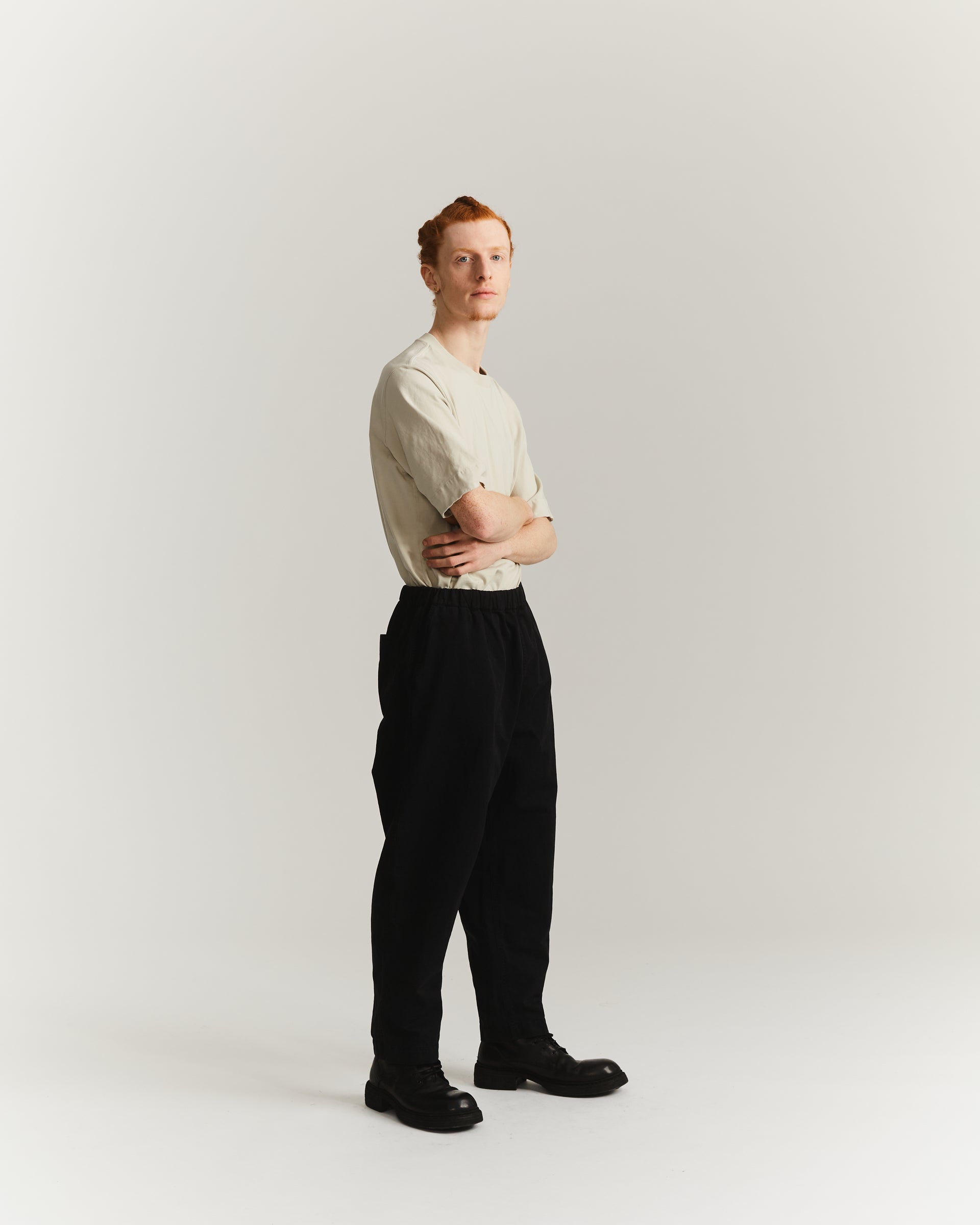 FABI PANT - MILITRY TWILL - BLACK