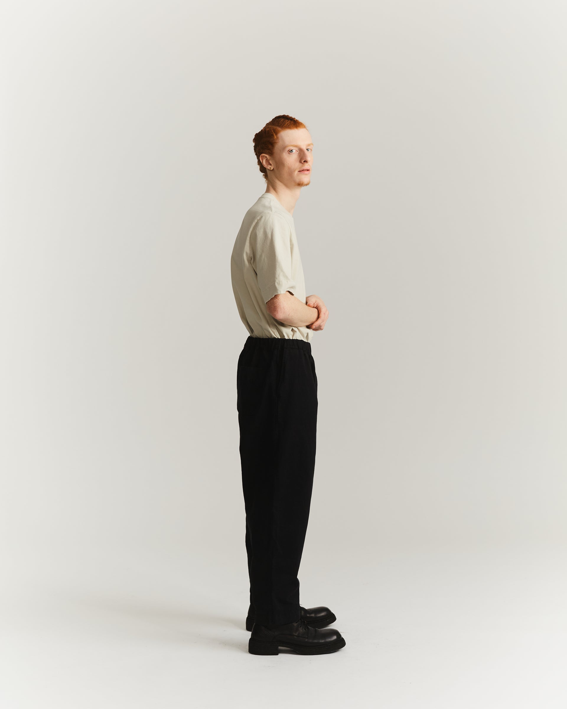 FABI PANT - MILITRY TWILL - BLACK
