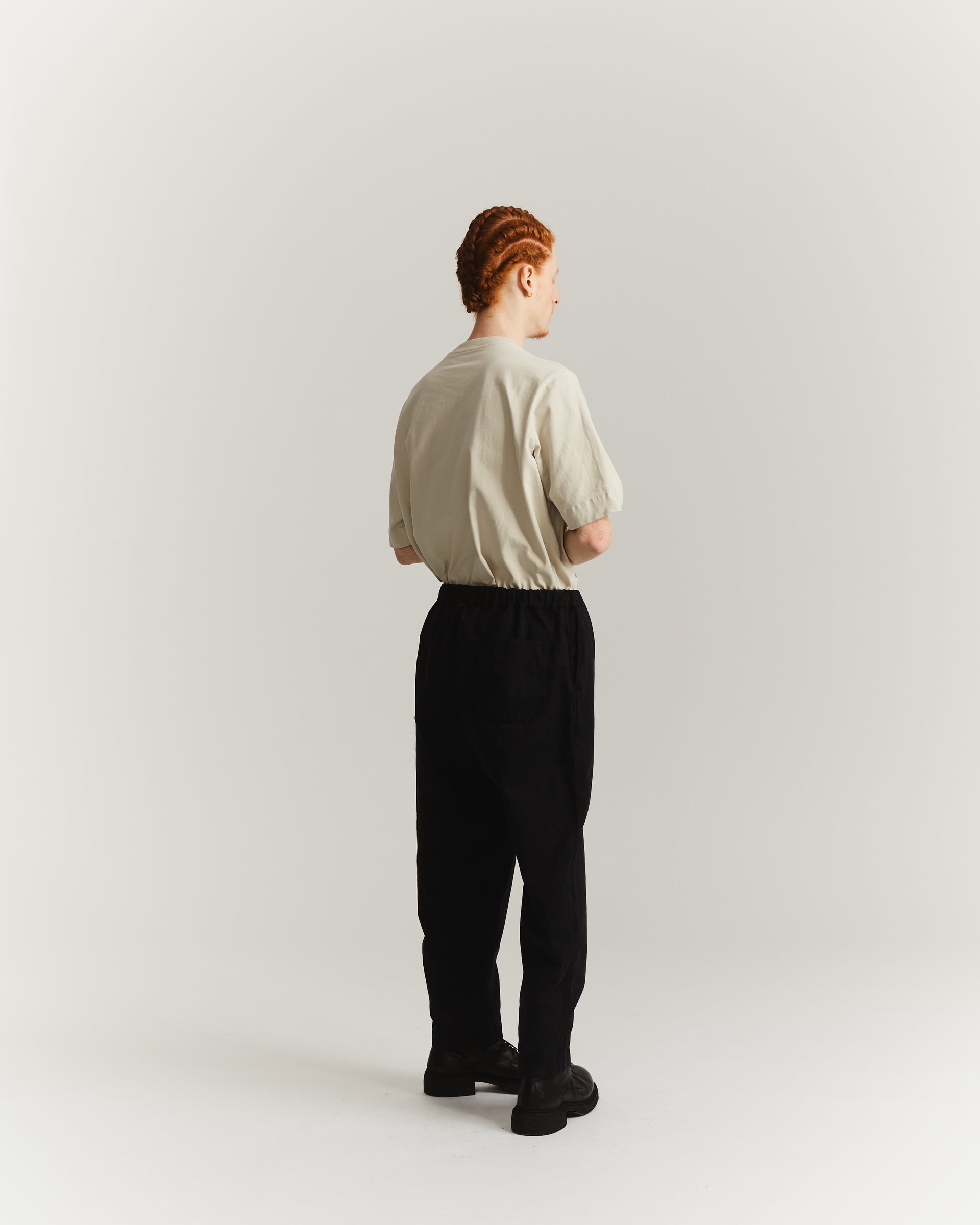 FABI PANT - MILITRY TWILL - BLACK