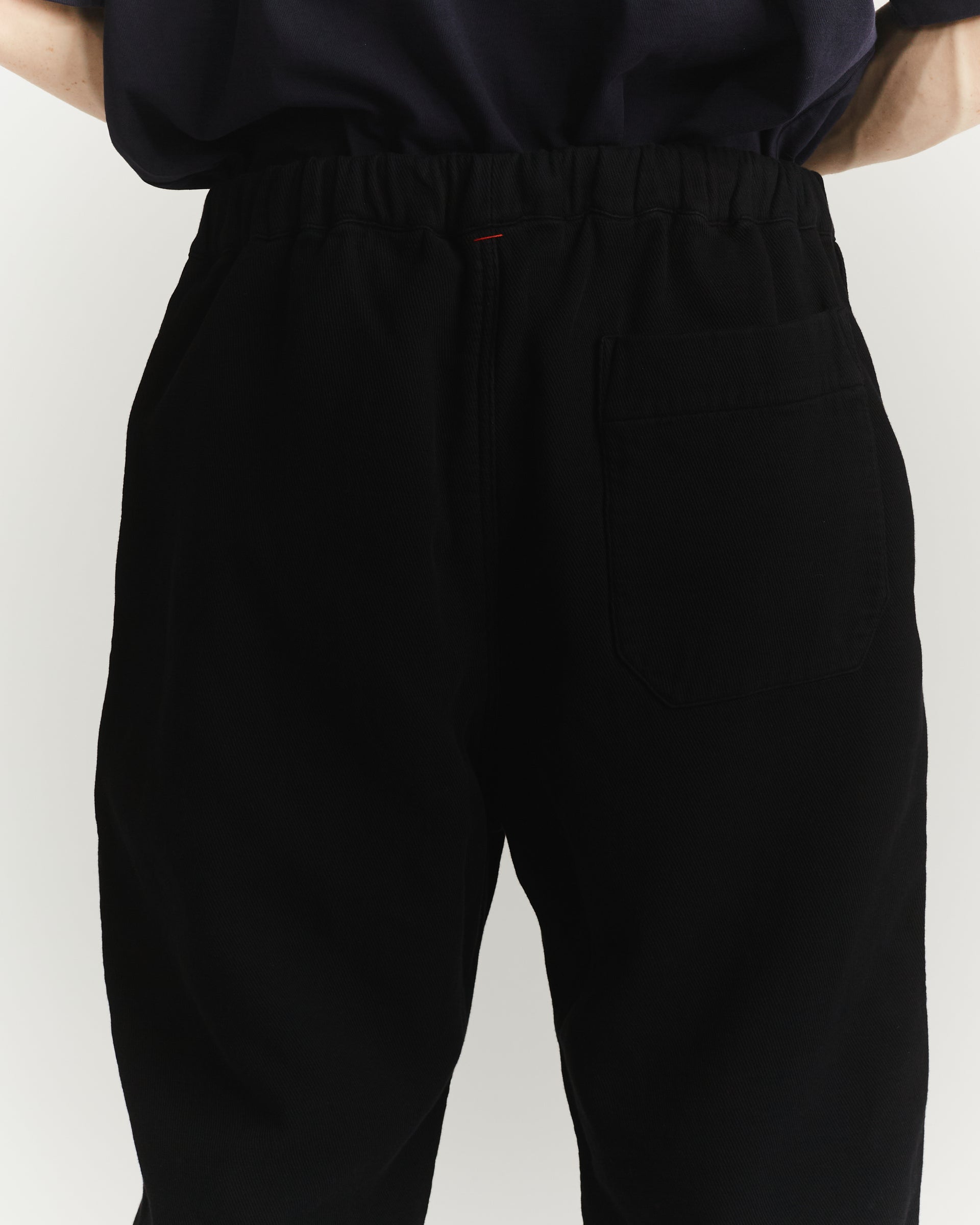 JOG AH MILITAIRE PANT - WOOL COT - BLACK
