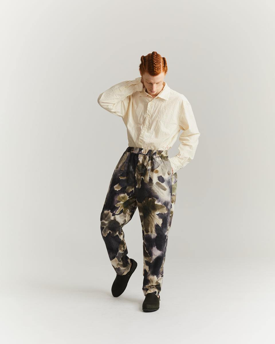 JOG AH PANT - PRINT BLOTCH - KHAKI