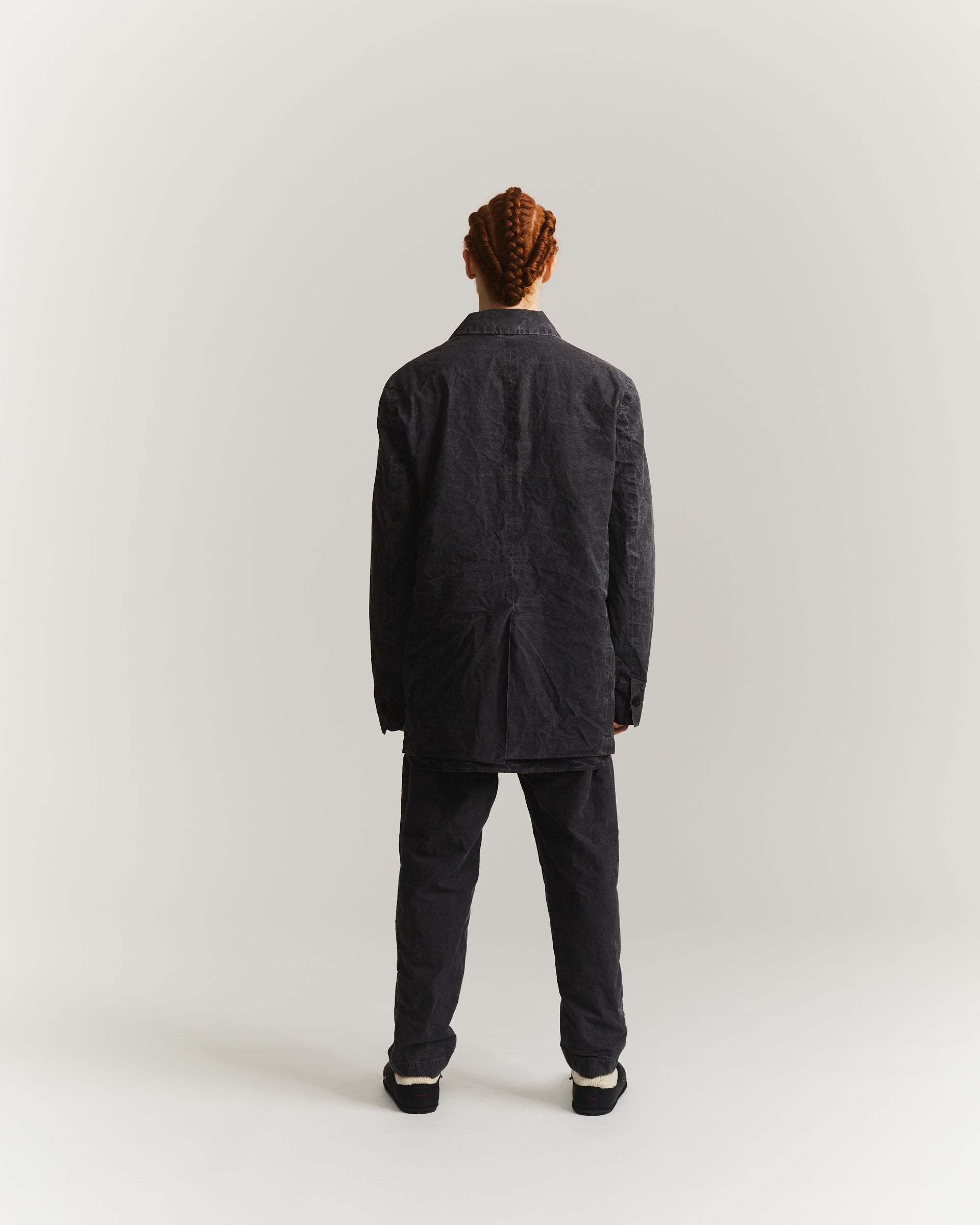 J JACKET - PRINT UNI - BLACK