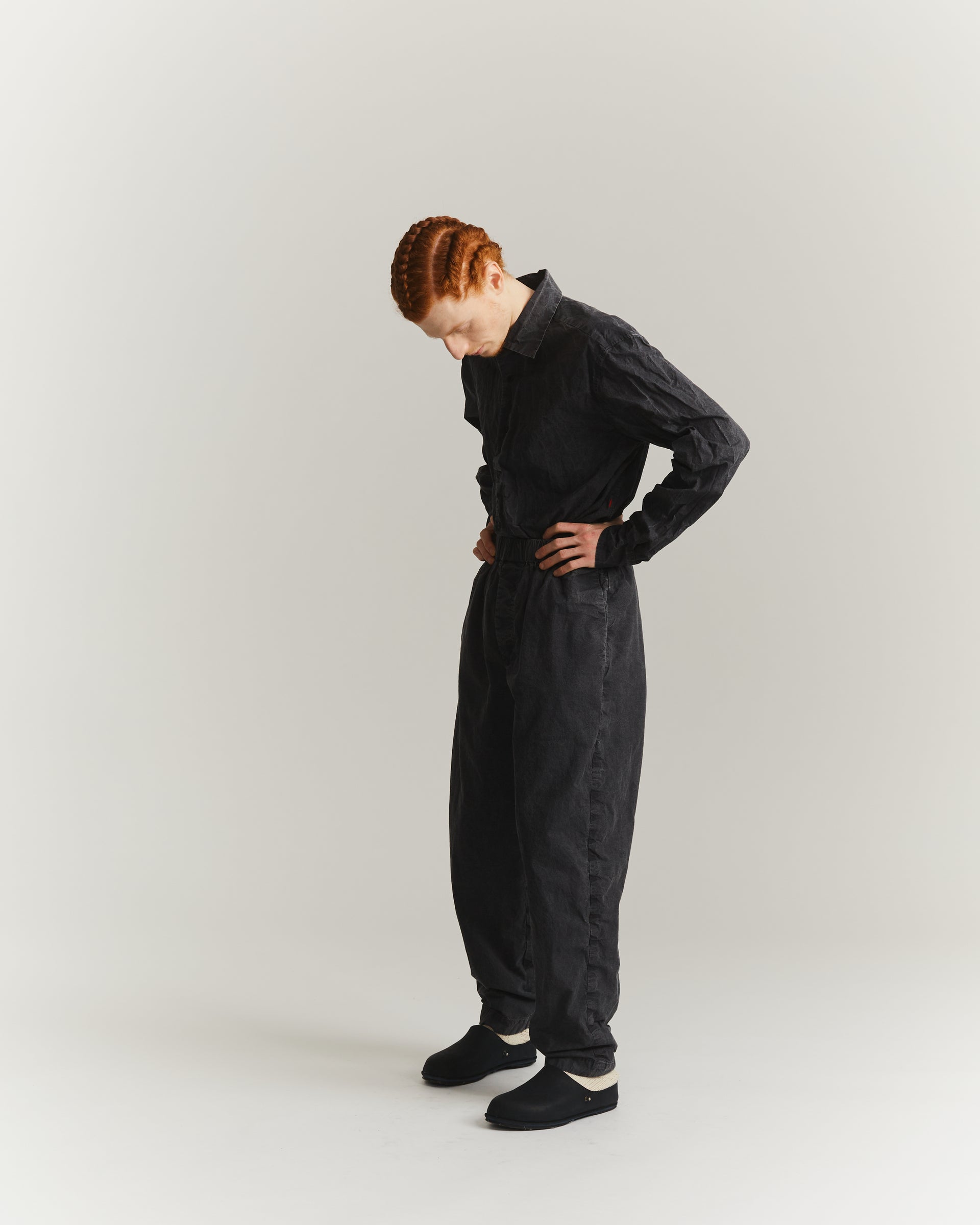 JOG AH PANT - PRINT UNI - BLACK
