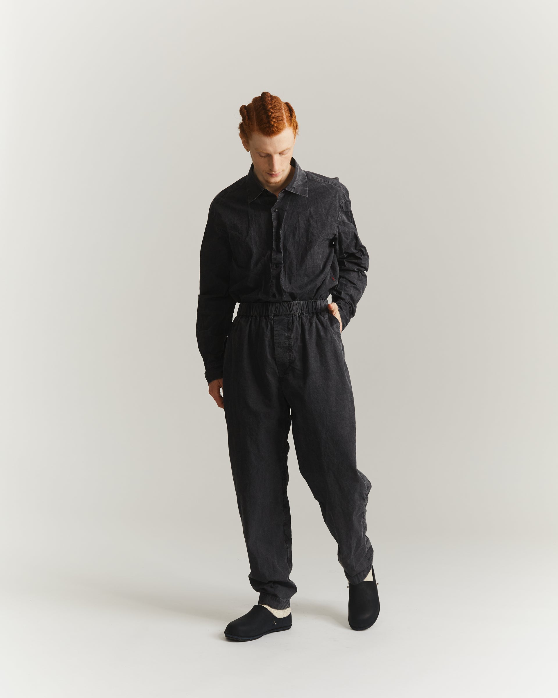JOG AH PANT - PRINT UNI - BLACK