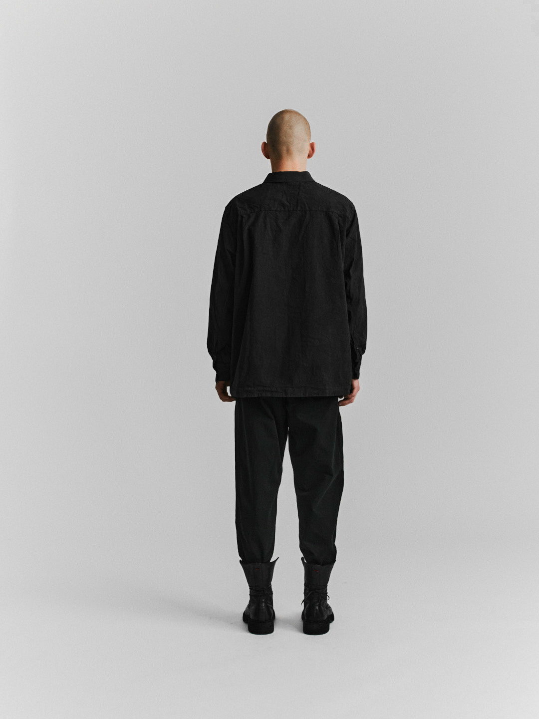 FABU SHIRT - PAPER COT - BLACK