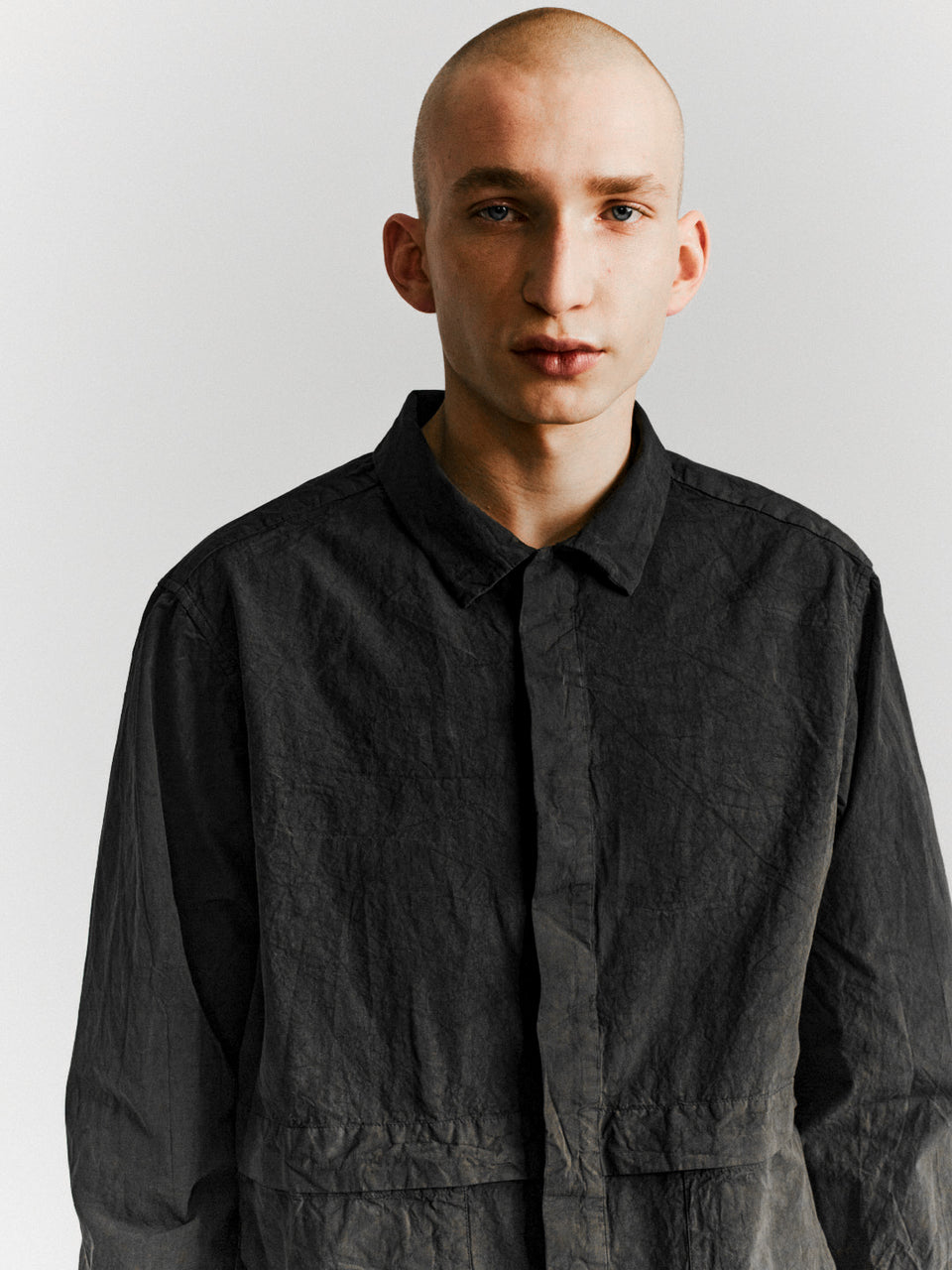 FABU SHIRT - PAPER COT - BLACK