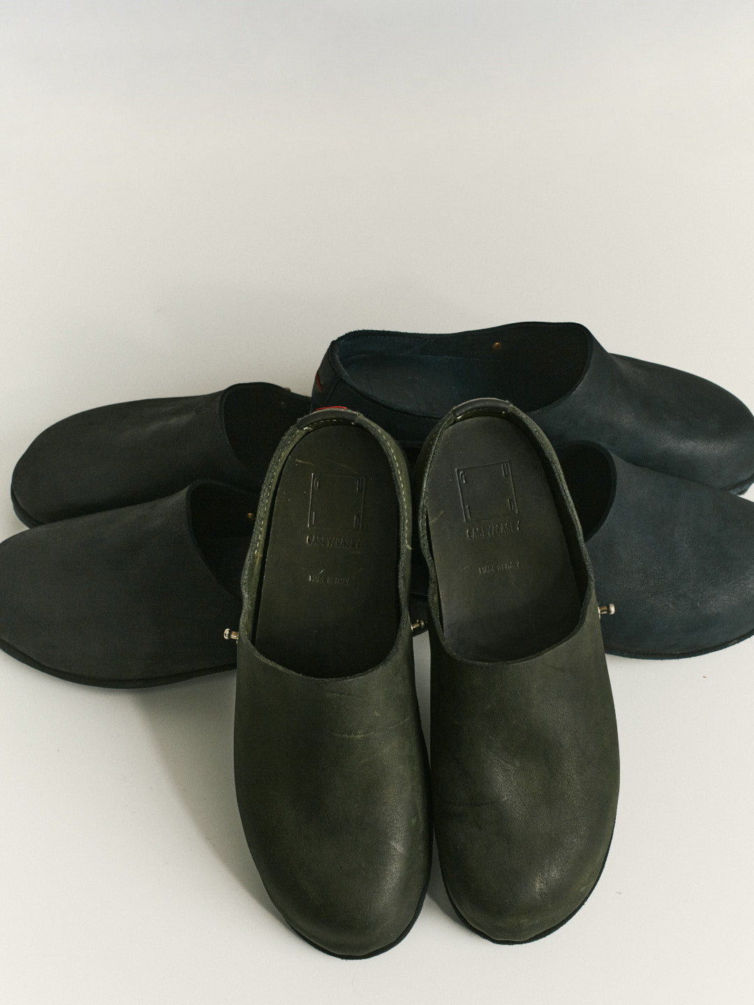 SABOTS - GROPPONE - KAKI FONCÉ