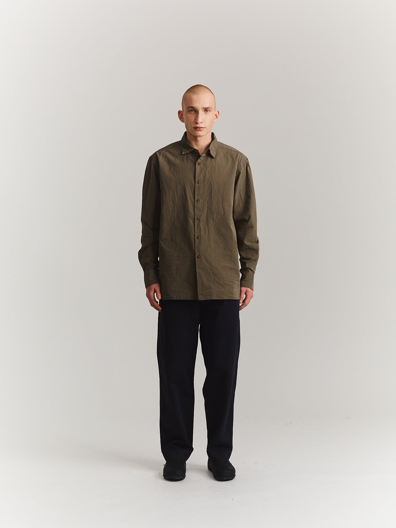 BIG RACCOURCIE SHIRT - PAPER COT - ARGIL