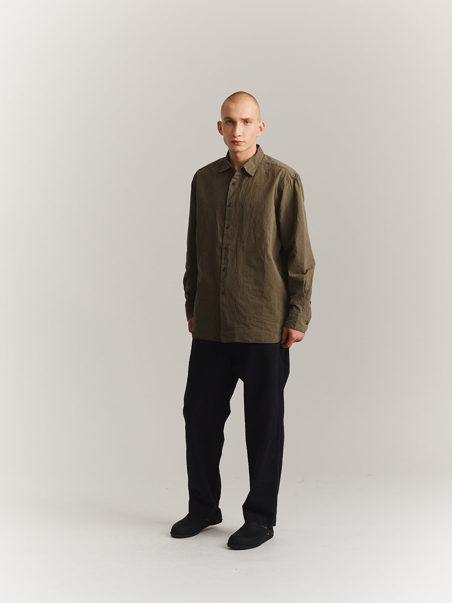 BIG RACCOURCIE SHIRT - PAPER COT - ARGIL
