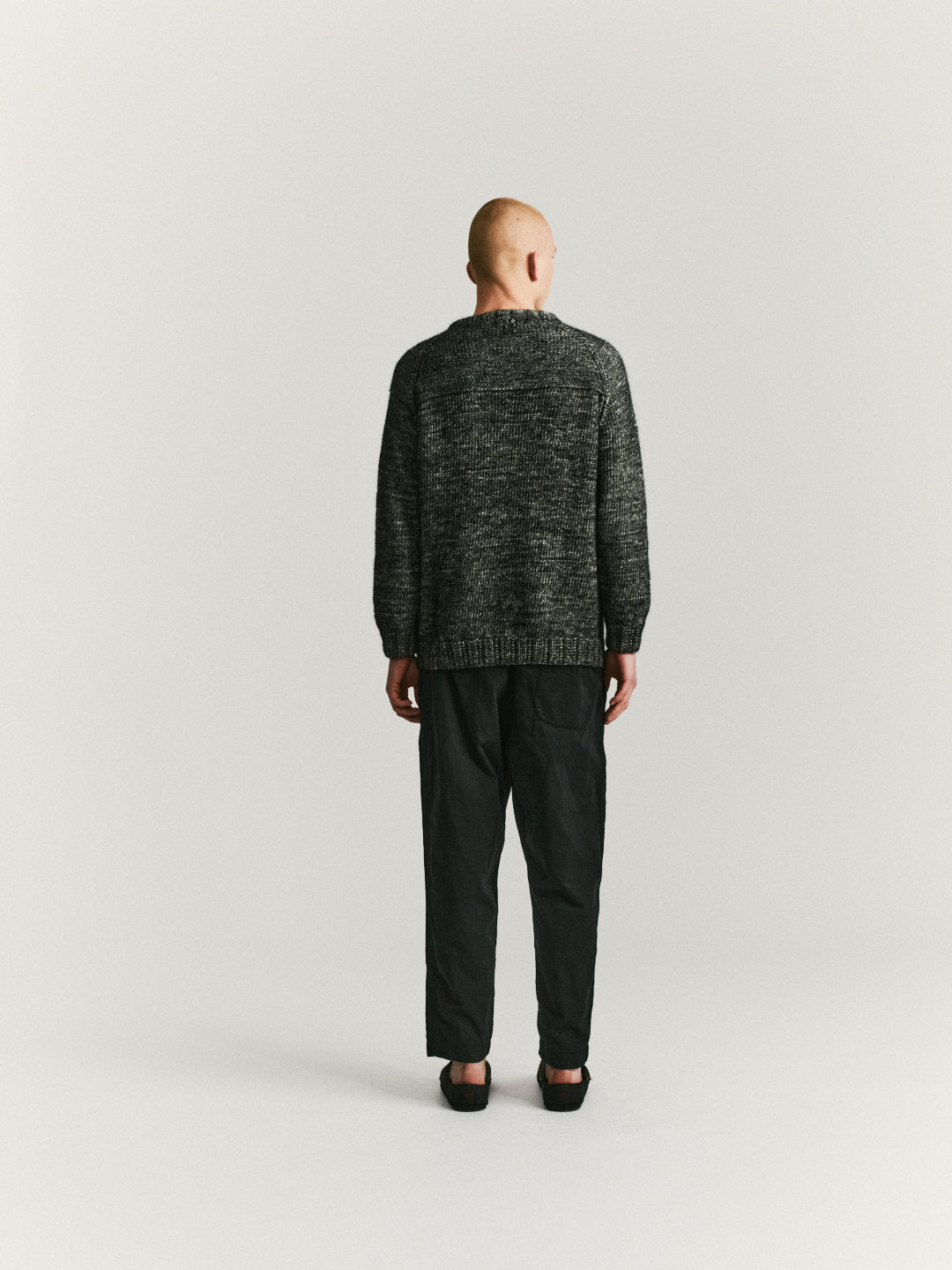 PULL MIX STITCH - ALPACOAT - NOIR