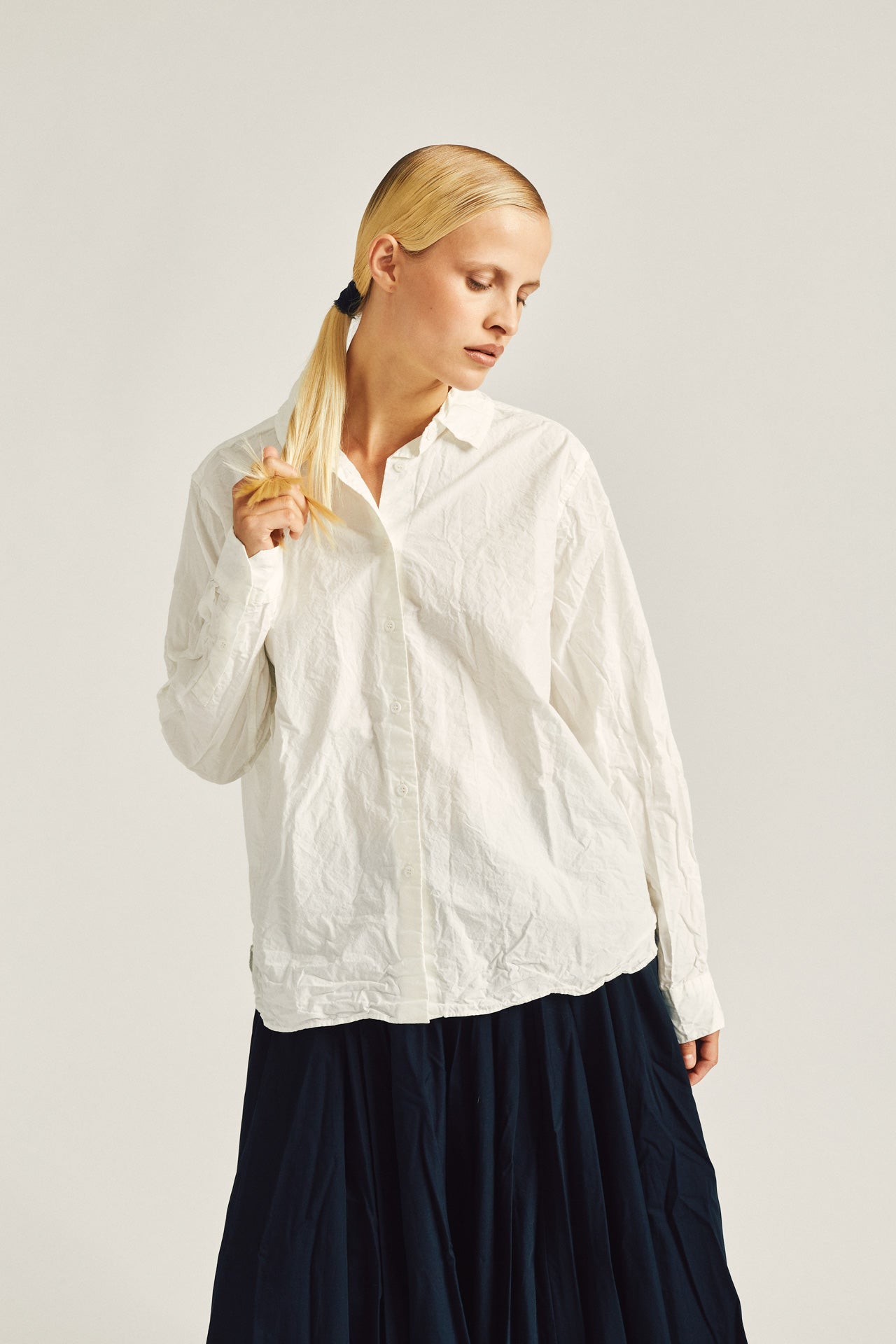 CHLOE SHIRT- PAPER - WHITE