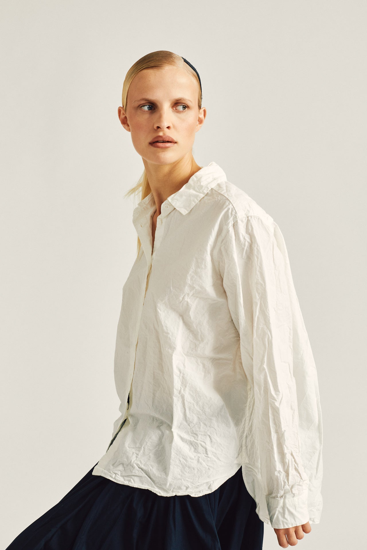 CHLOE SHIRT- PAPER - WHITE