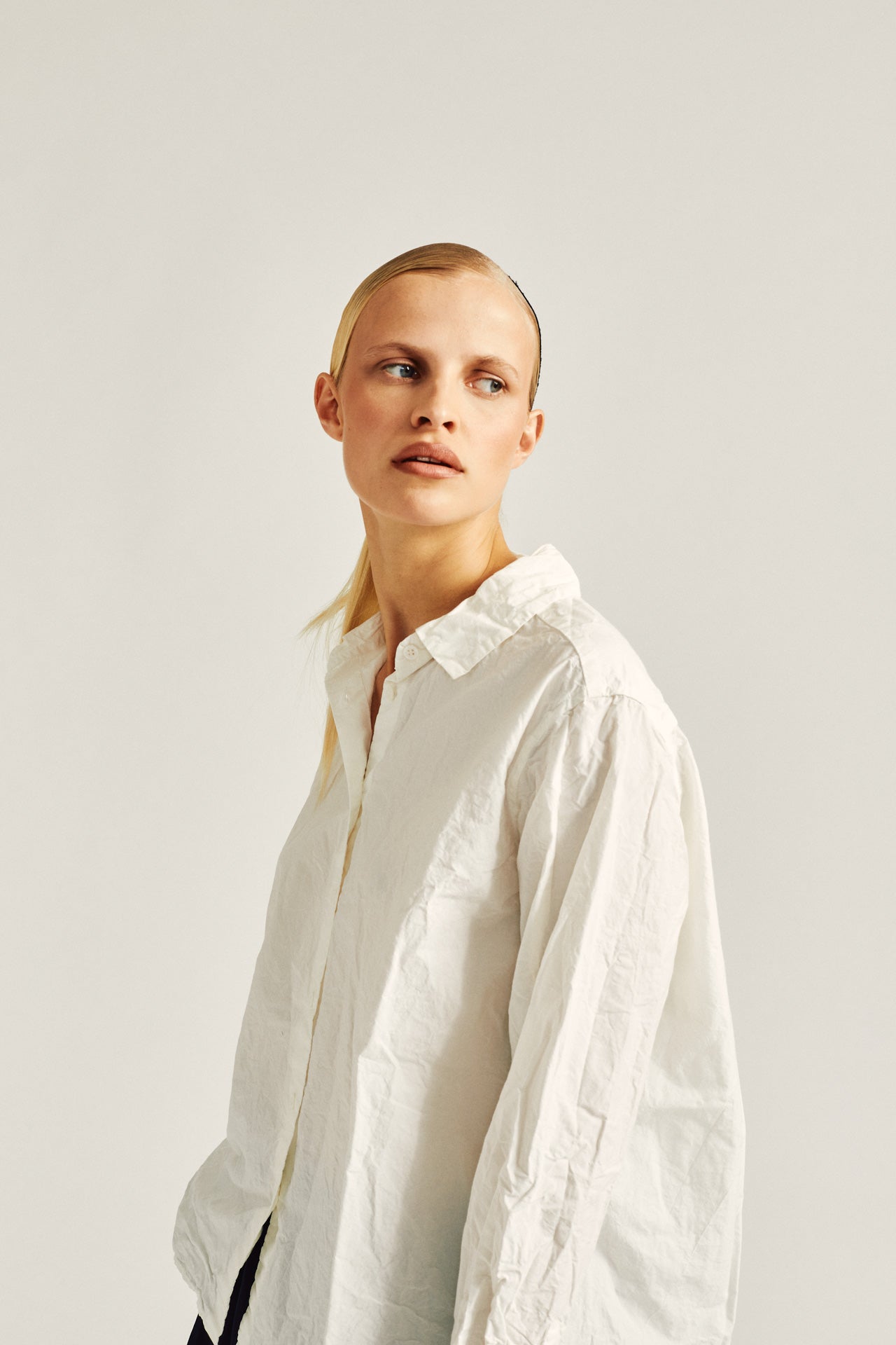 CHLOE SHIRT- PAPER - WHITE