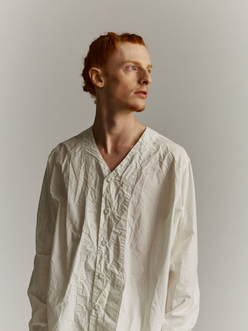 PYJAMA HAUT 1 - PAPER - BLANC