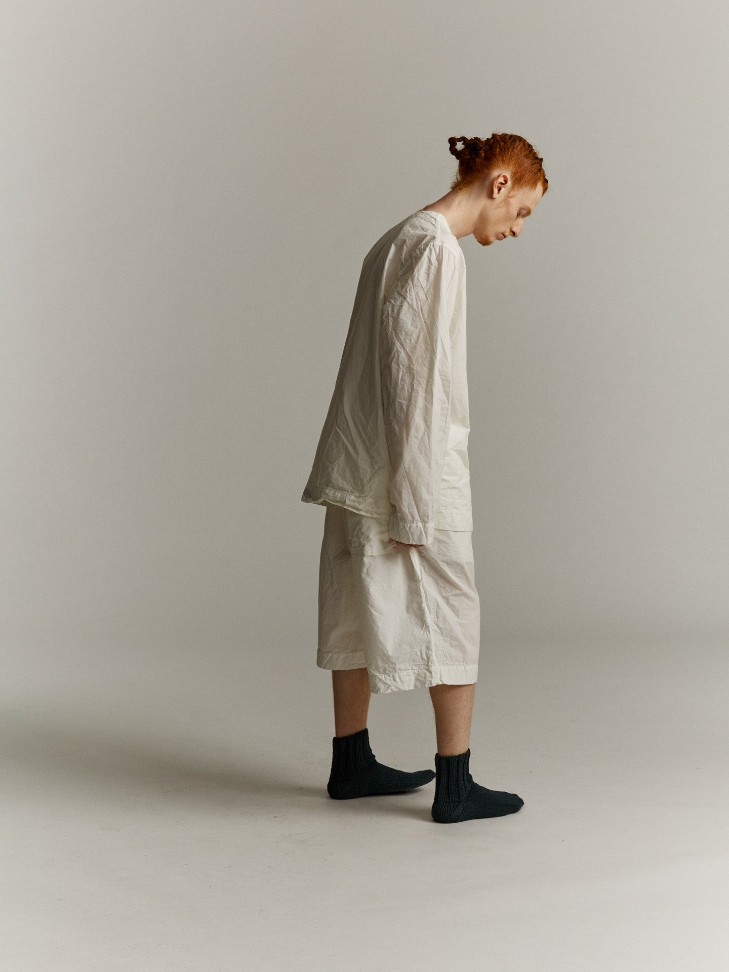 PYJAMA BAS 2 - PAPER - WHITE