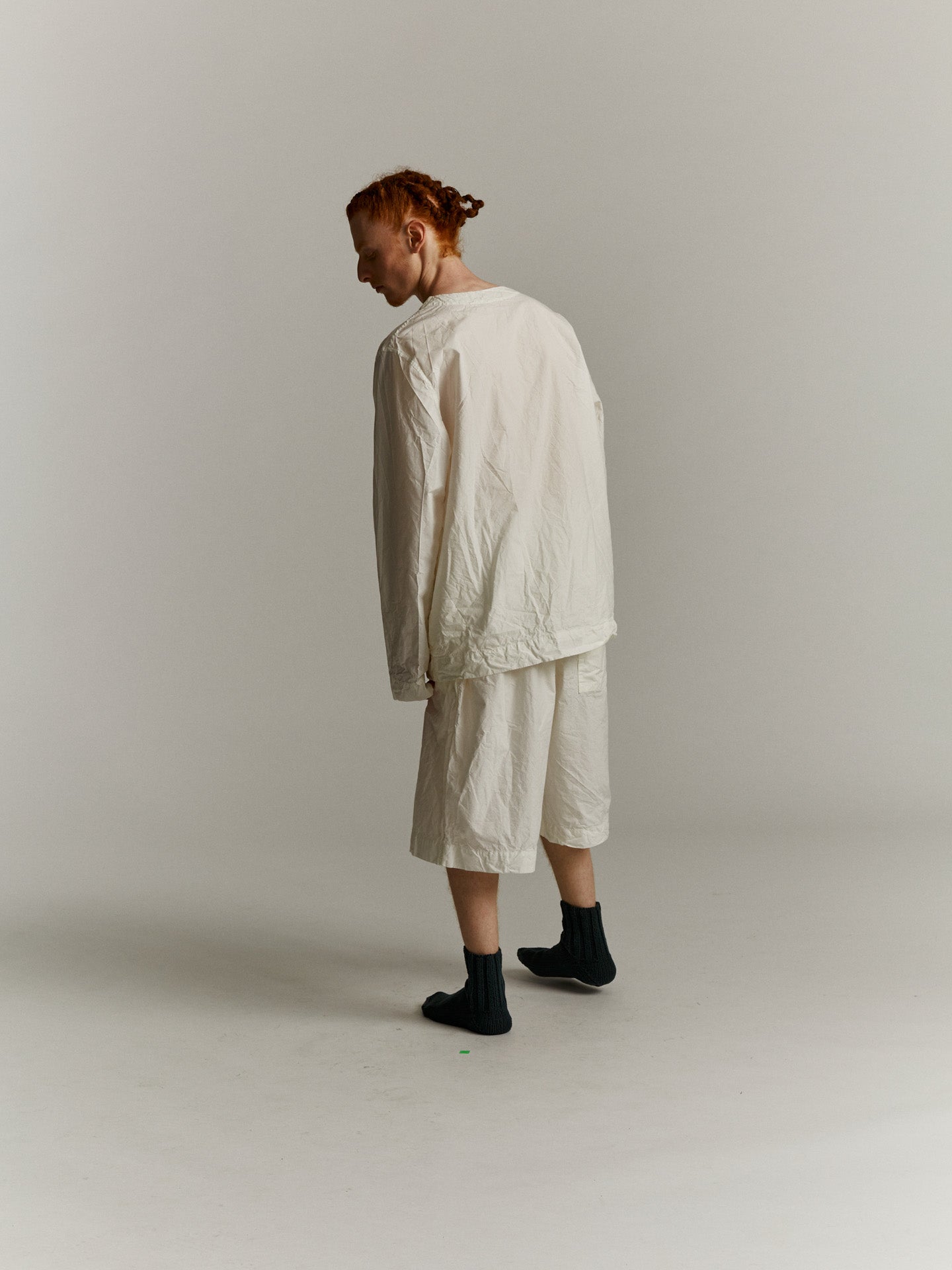 PYJAMA BAS 2 - PAPER - WHITE