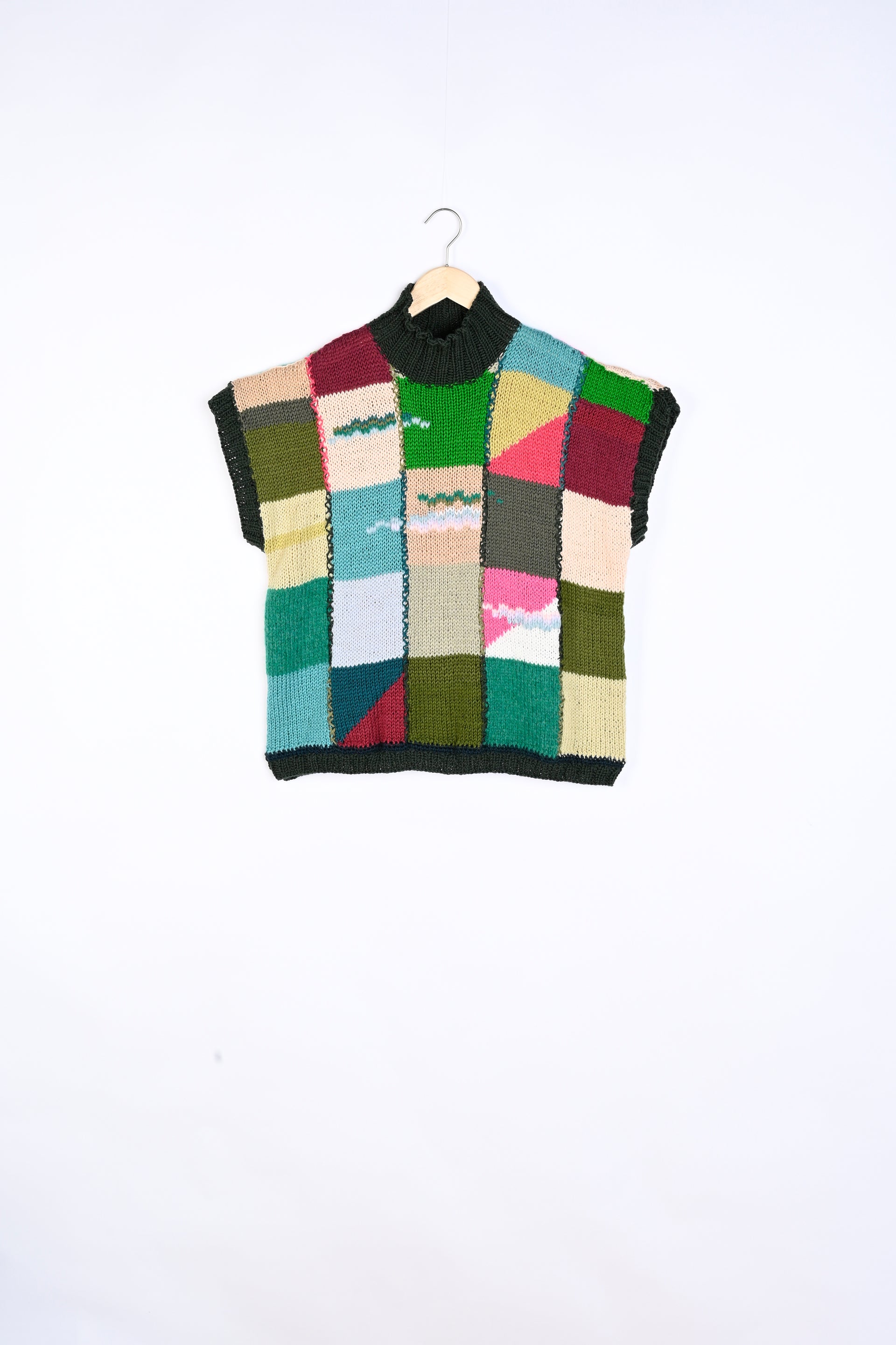 PATCHWORK SWEATER 5 - AS IS