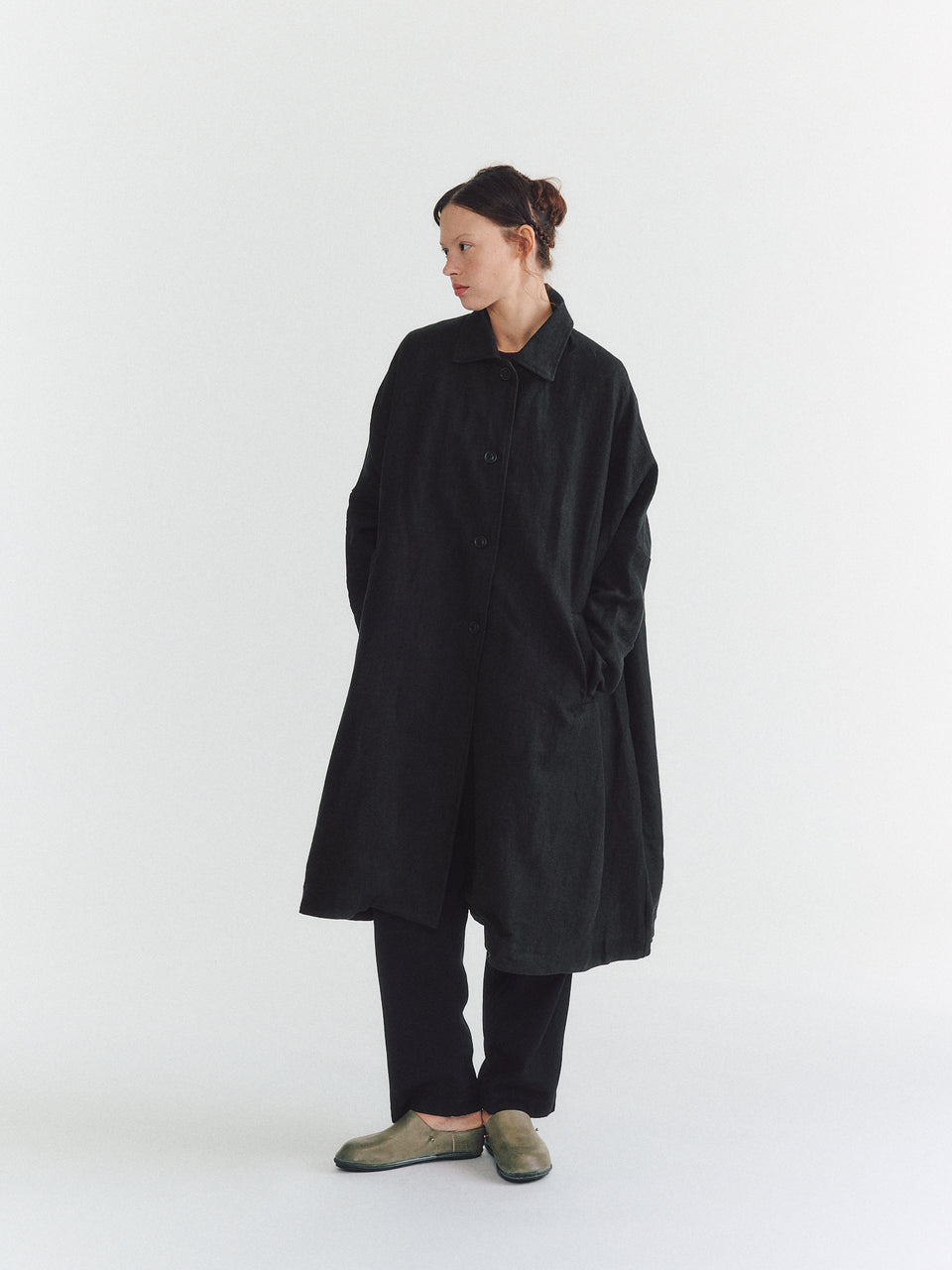 ATOMLESS COAT - BATAVIA - BLACK